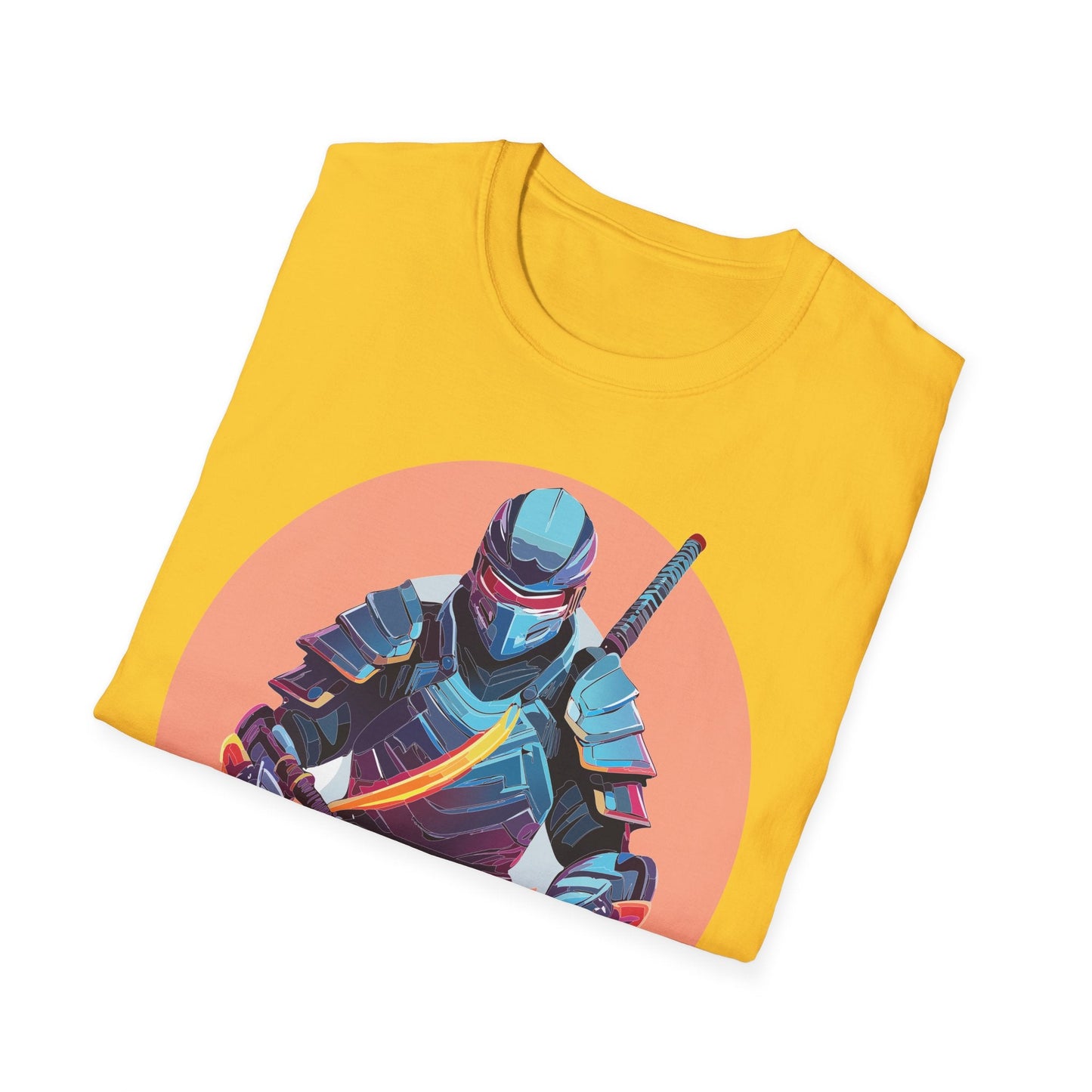 Samurai Shirt Unisex T Shirt 100 Percent Ring Spun Cotton Softstyle Tee Gildan 64000