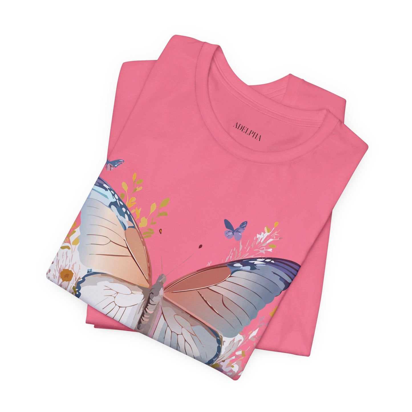 Butterfly Graphic Tee Unisex Vintage Art Design Adelpha Collection