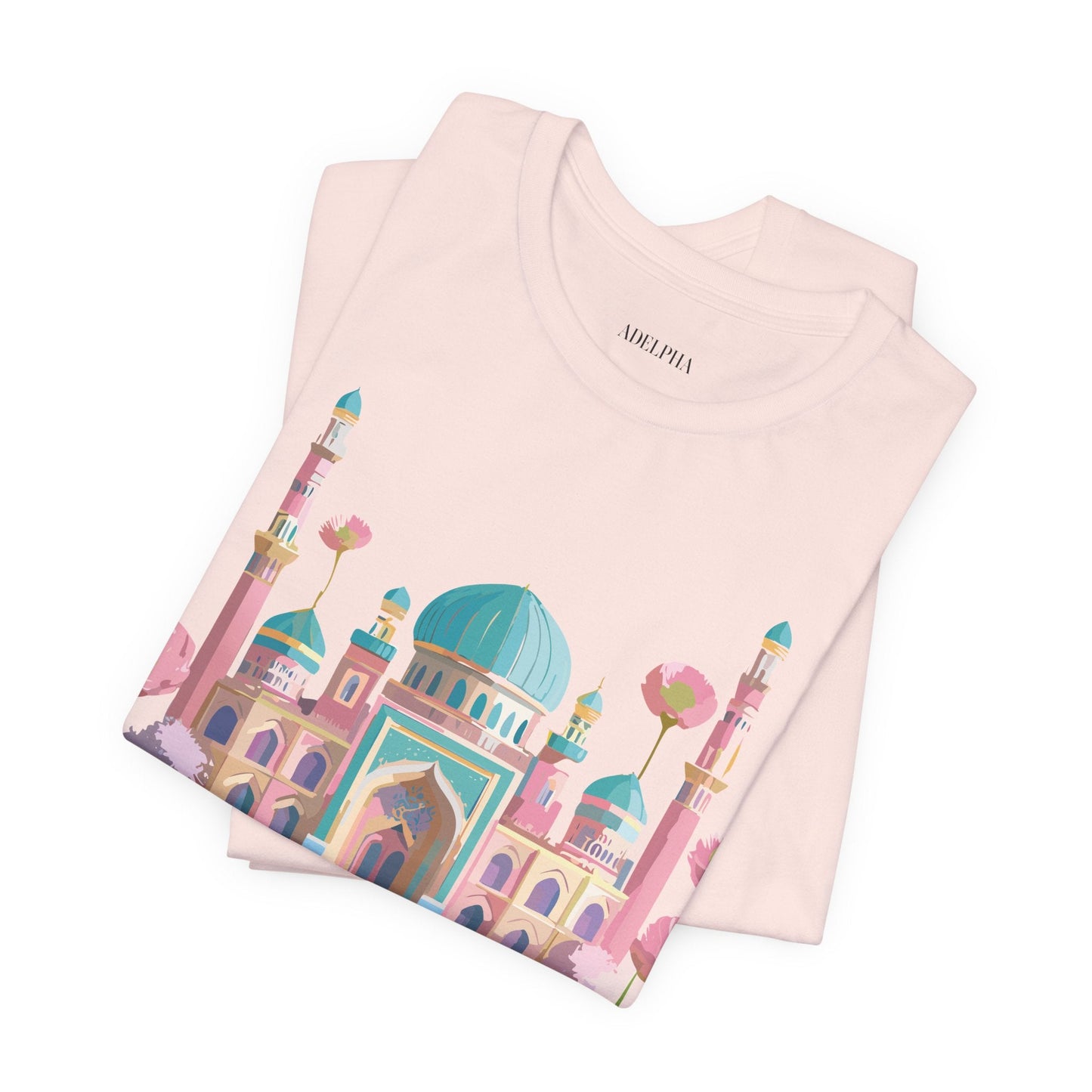 Tourist Shirt With Tashkent Graphic Tee Unisex Jersey Short Sleeve Vintage Inspired Artwork Adelpha