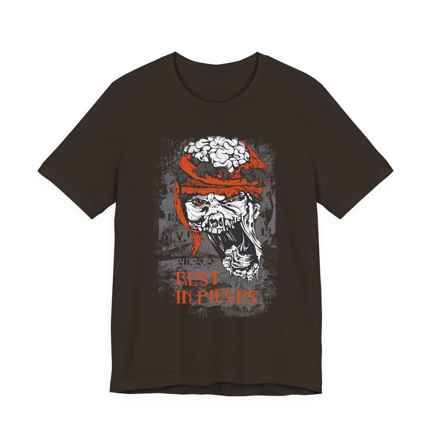 Skull Graphic Unisex Cotton T-Shirt r10