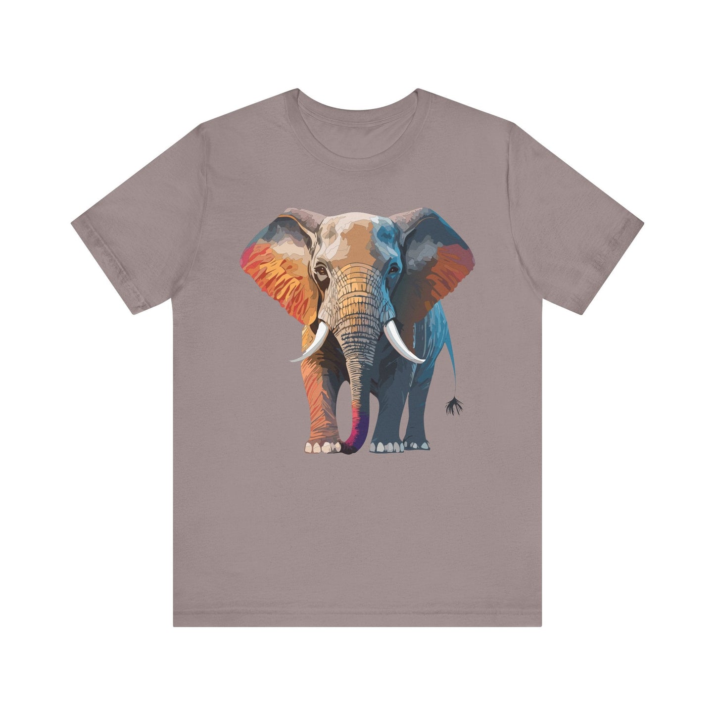 Unisex Animal Shirt With Animals Art Design Graphic Tee Short Sleeve Wild Animals
