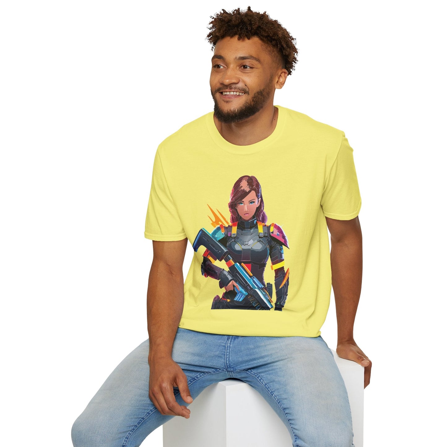 Robocop Graphic Unisex Cotton With Cyber Man Artwork Tee 8