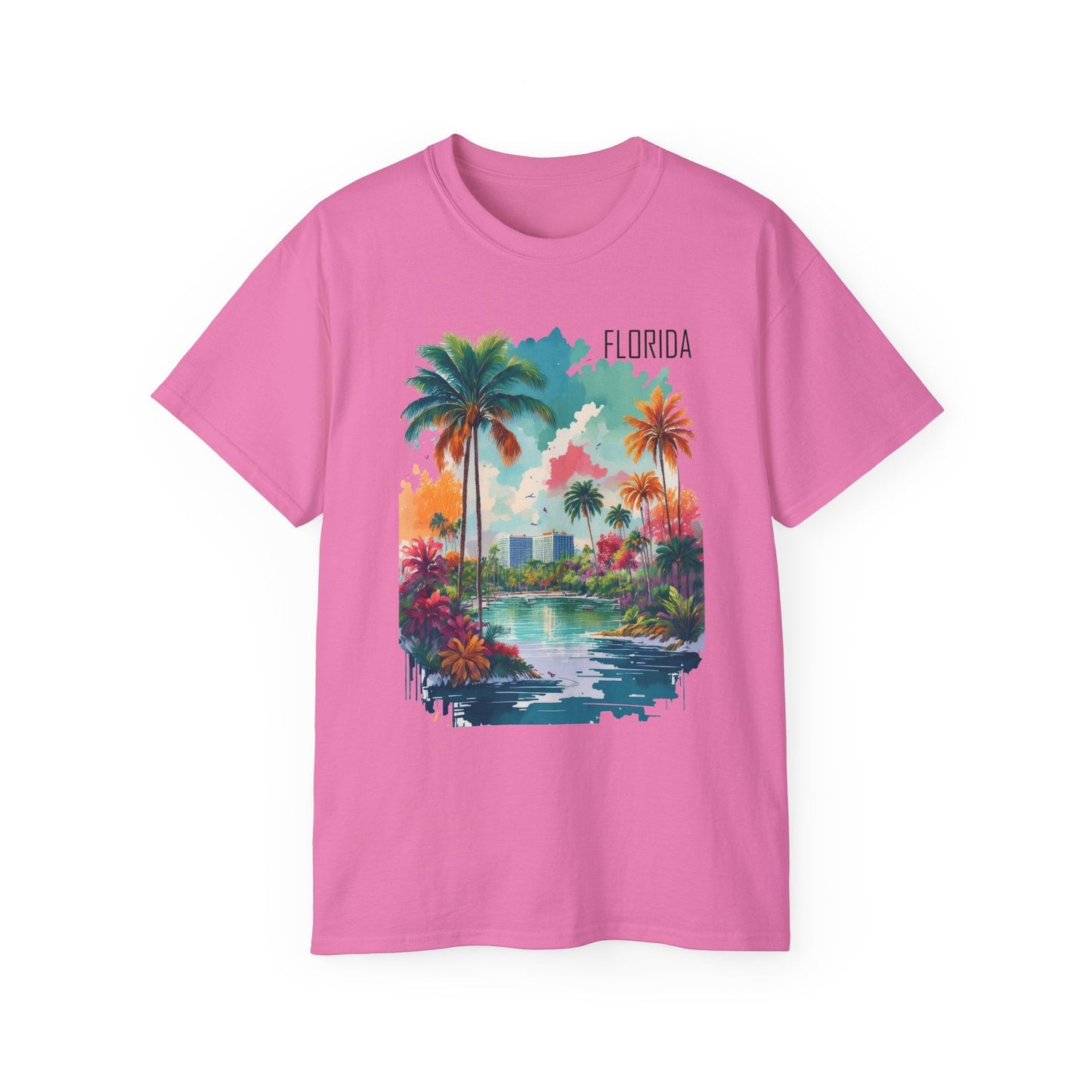 Florida Graphic Unisex Cotton T‑Shirt 2