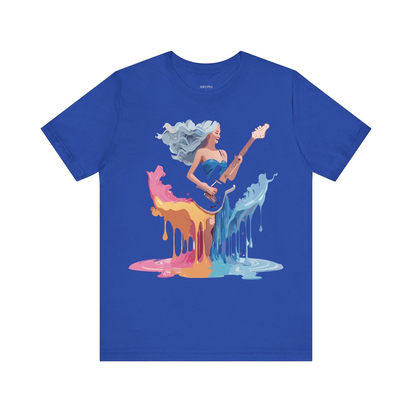 Adelpha Music T Shirt Graphic Tee Unisex Short Sleeve Vintage Inspired Artwork Casual Wear