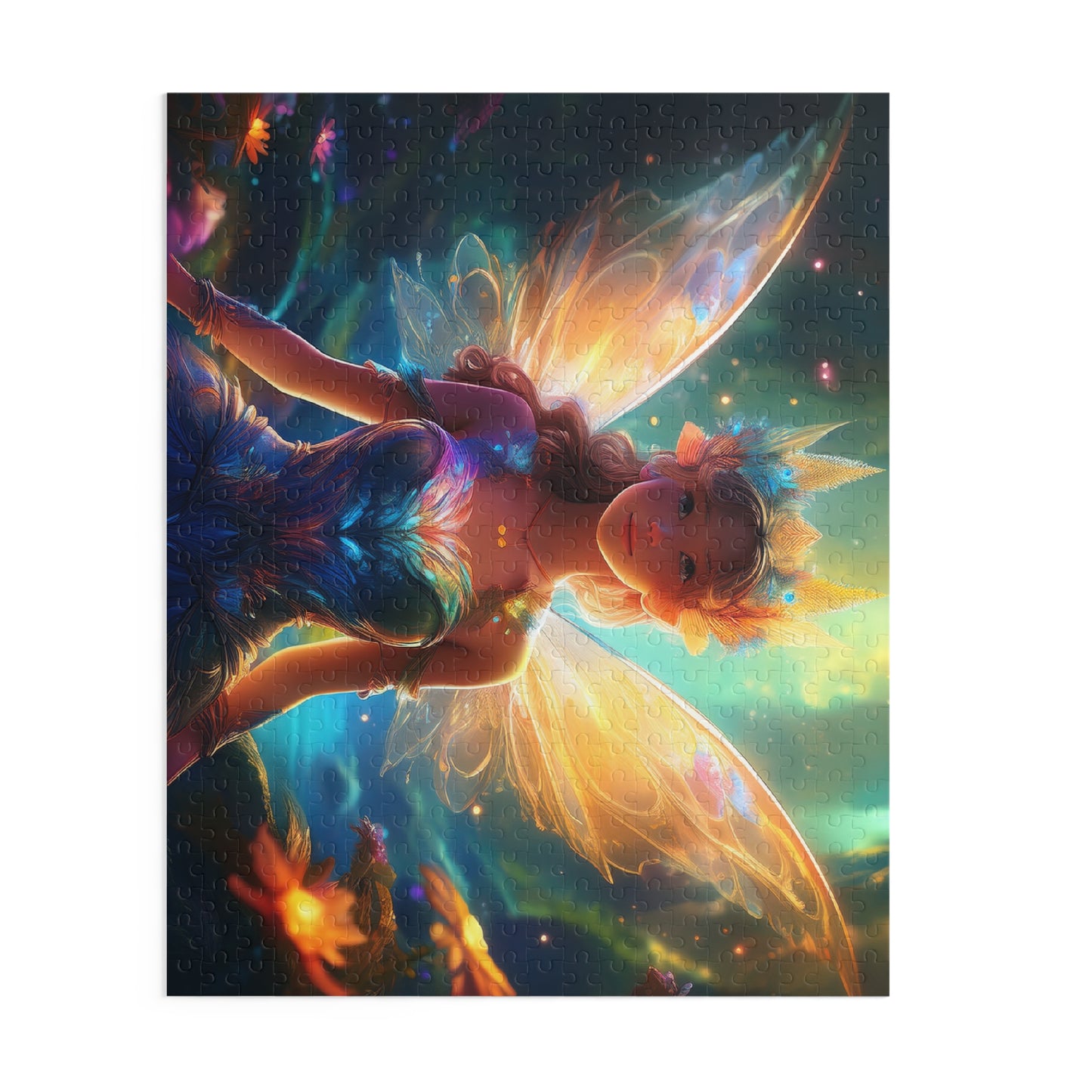 Fairy Puzzle 500-Chipboard Pieces in Box | Kids Puzzles Size: 16" x 20",  Ages 9+ and Family pn11