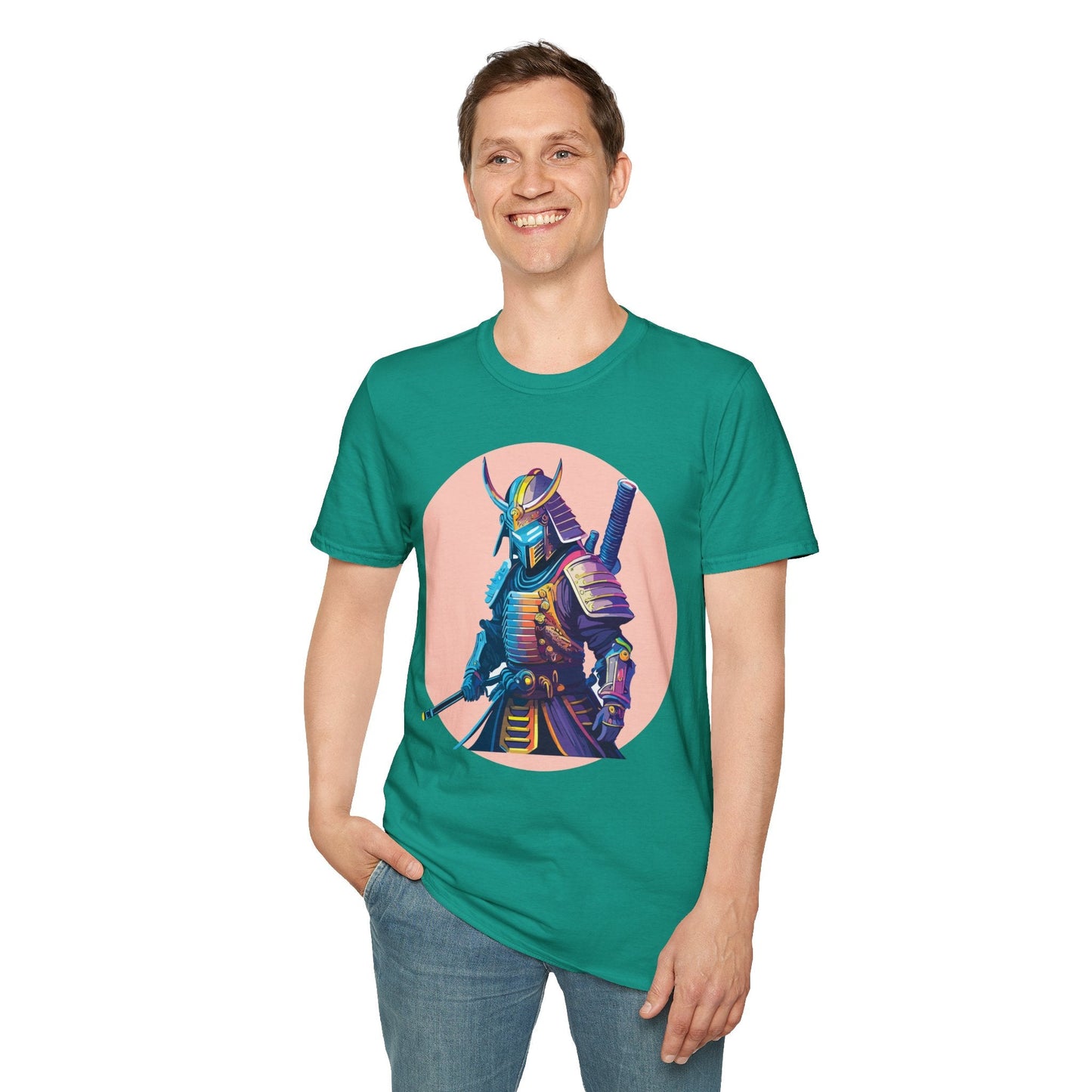 Samurai Shirt Unisex Gildan Softstyle Cotton Tee For Everyday Comfort And Style All Day
