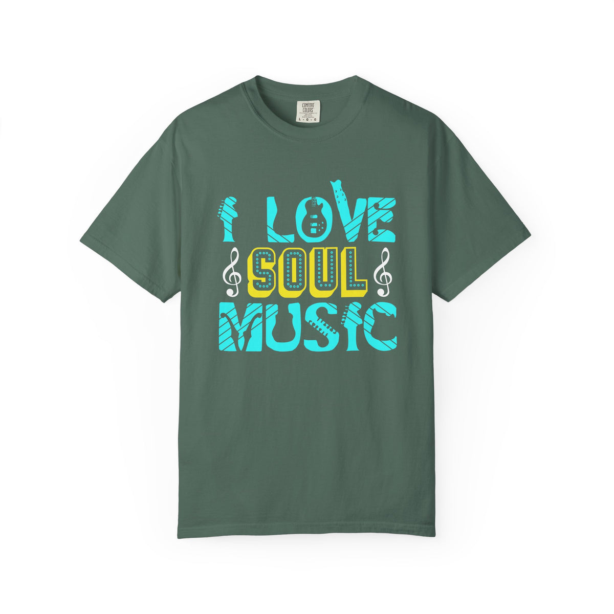 I Love Soul Music T-shirt Soul Music Graphic Unisex Cotton Tee 052