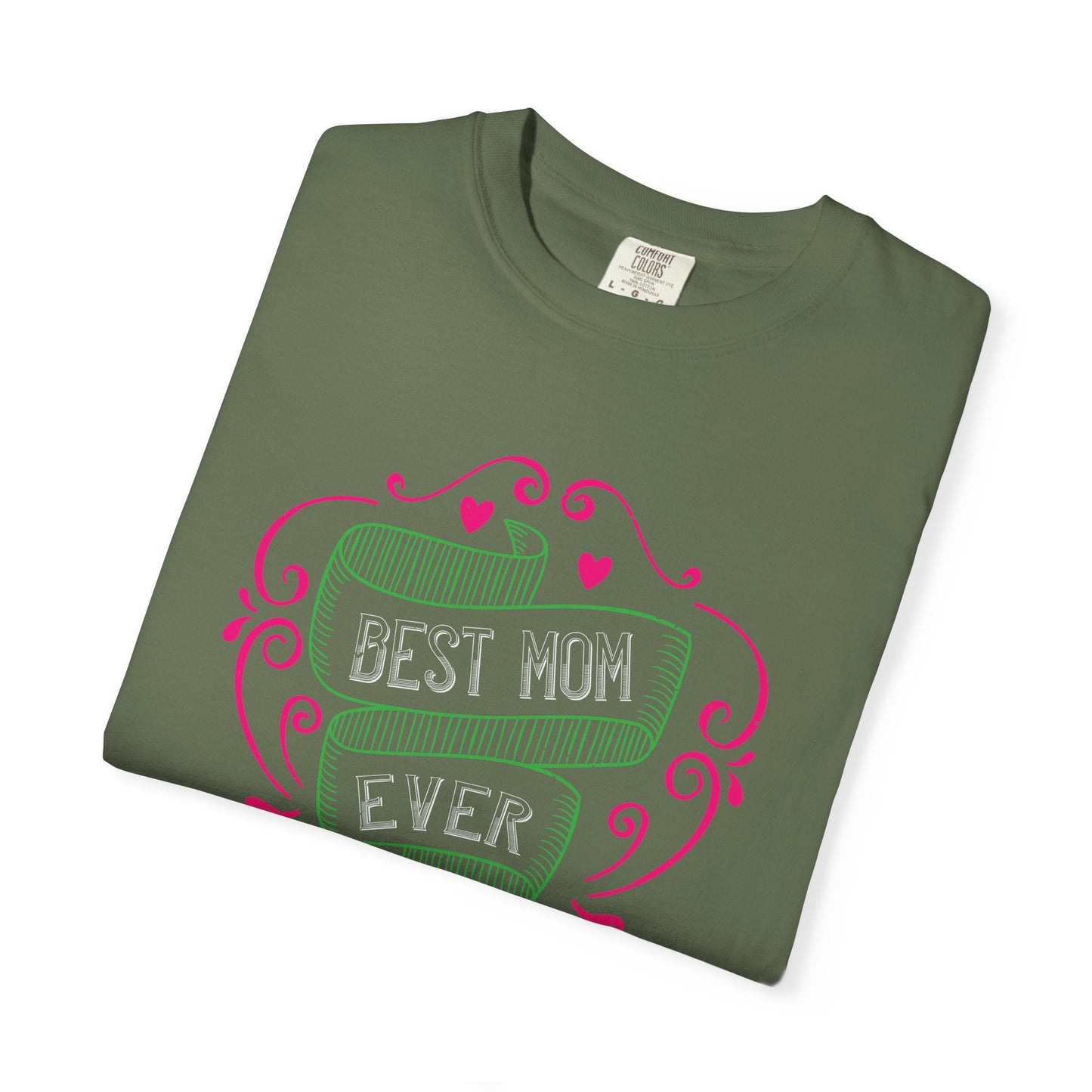 Mom T-shirt Mother Day Mama Tee Unisex Comfort Colors Garment-Dyed Cotton h64