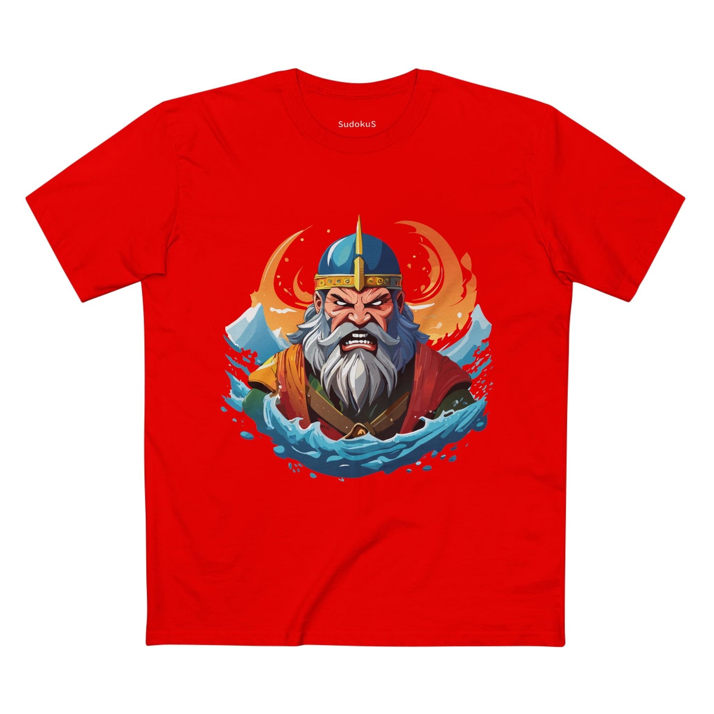 Viking Graphic Unisex 100 Cotton Staple Tee 24
