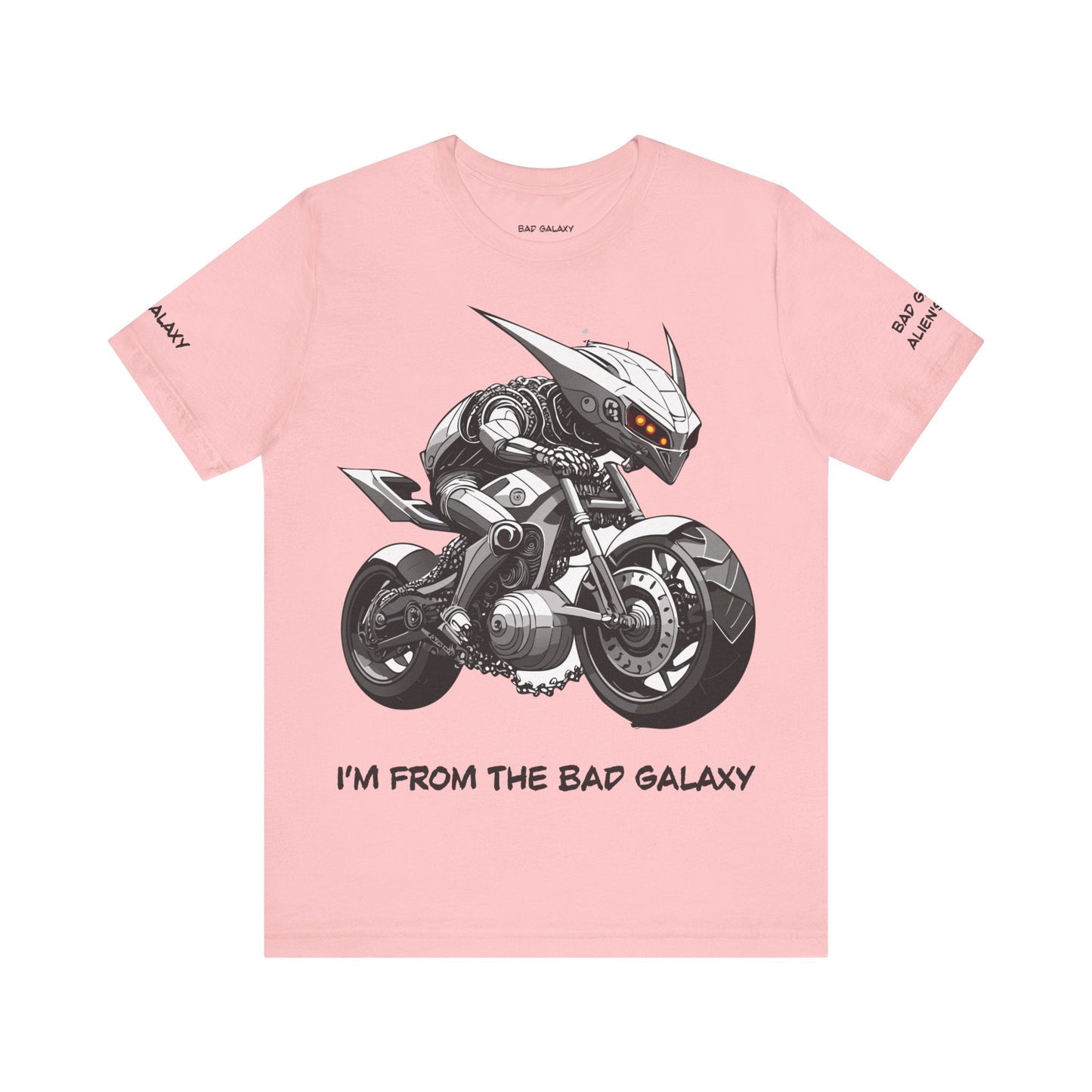 Alien Tee Shirt From Bad Galaxy Made To Order 100 Percent Cotton Lightweight Tee Made In USA
