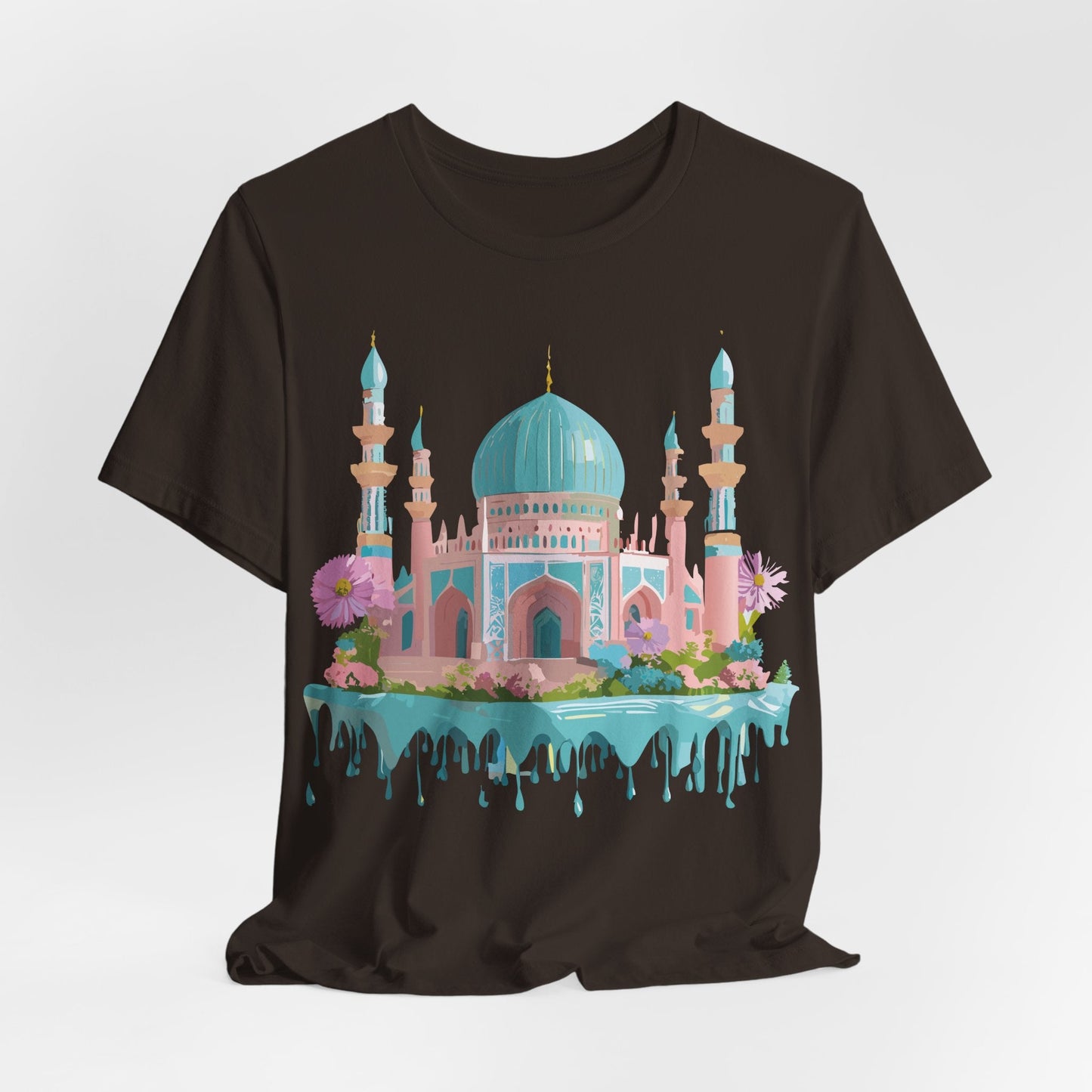 Tourist Shirt With Tashkent Graphic Tee By Adelpha Unisex Short Sleeve Vintage Artwork