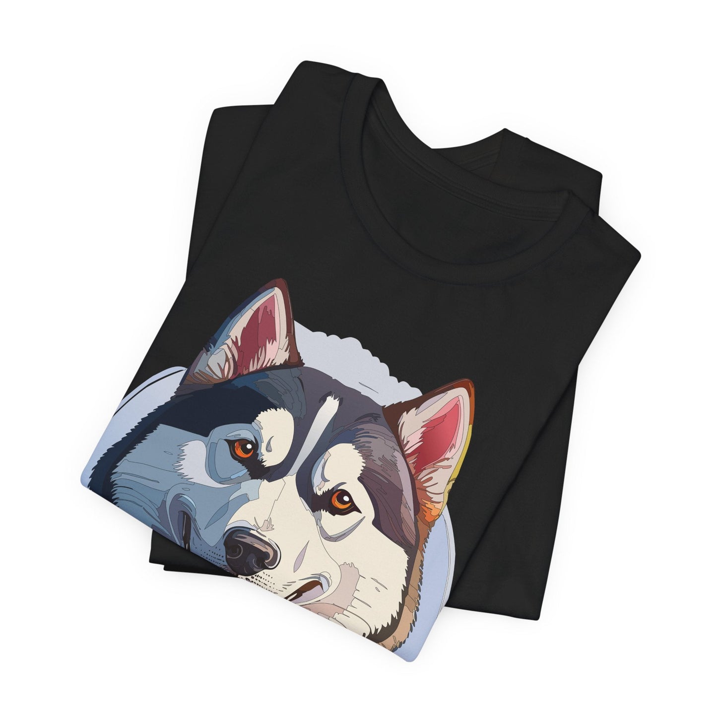 Unisex Animal Shirt Art Design Tee With Wild Animals Graphic Print Short Sleeve Style