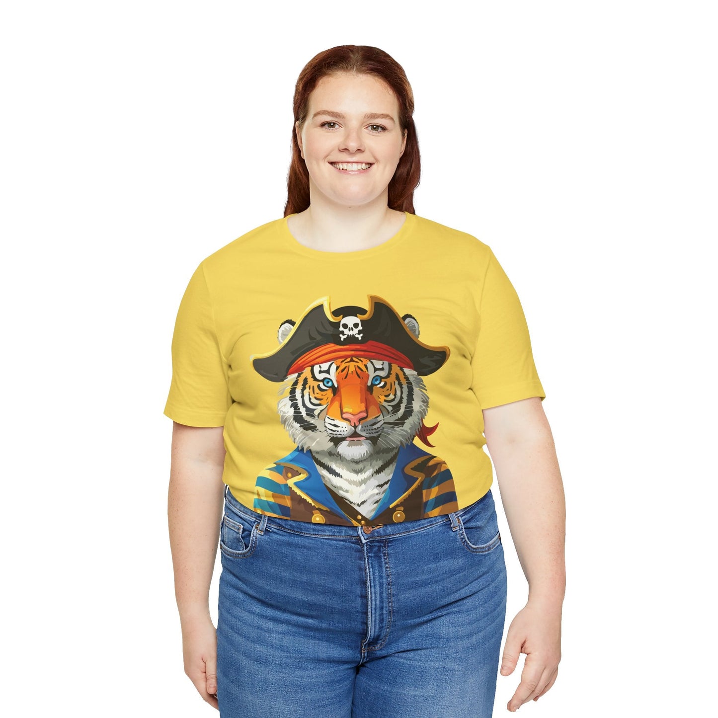 Unisex Animal Tee Shirt Art Design With Wild Animals Gildan Softstyle Cotton T Shirt