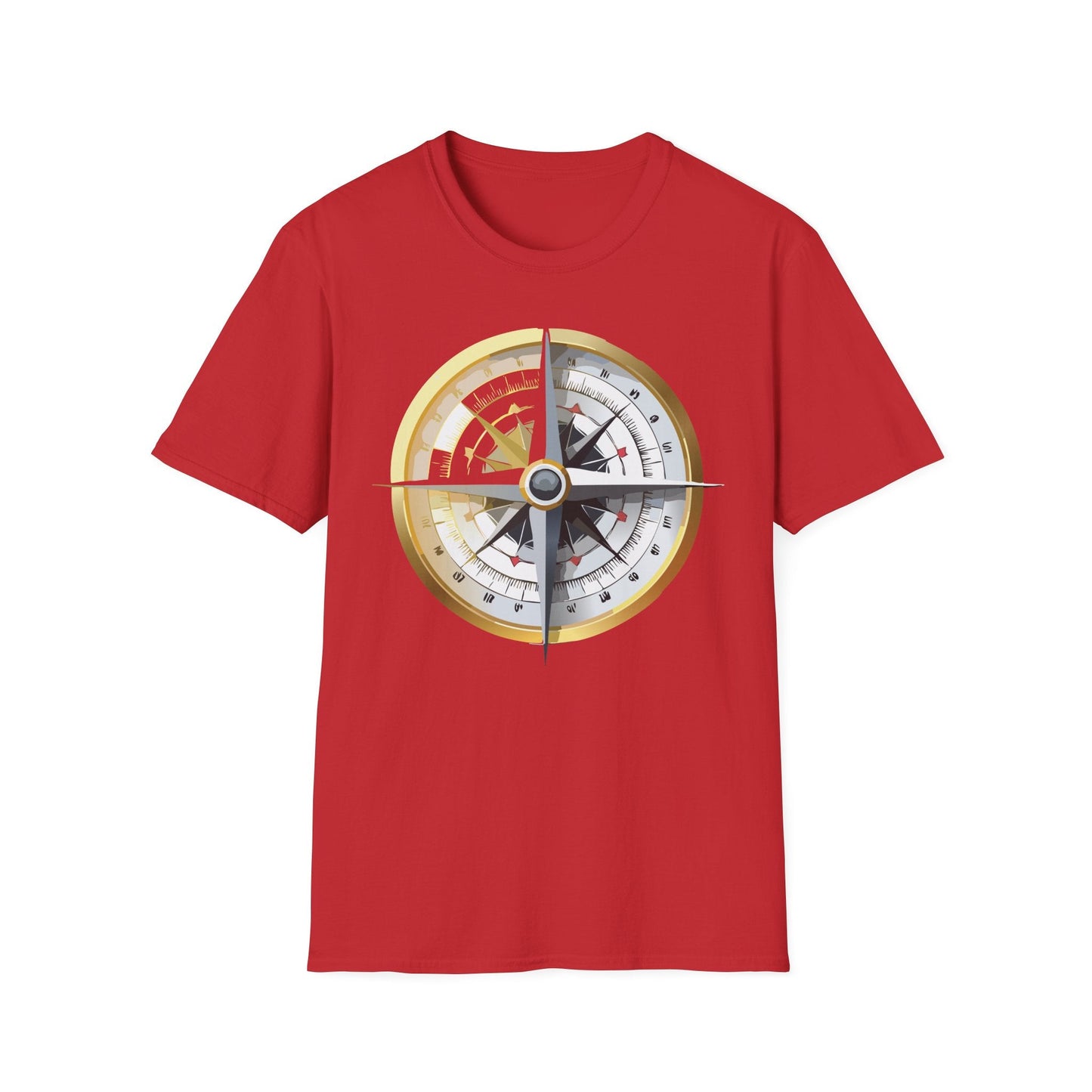 Compass Navigator Graphic Tee Unisex 100 Cotton 14