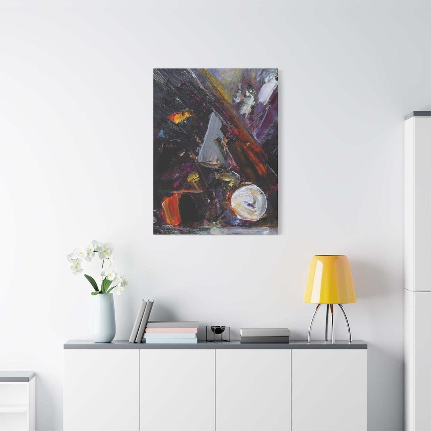 Abstract Oil Painting Print Canvas 20x24,20x30,24x30 24x32,24x36,30x40 32x48,36x48,40x60 Pine-Wood Inner Frame ABS-73