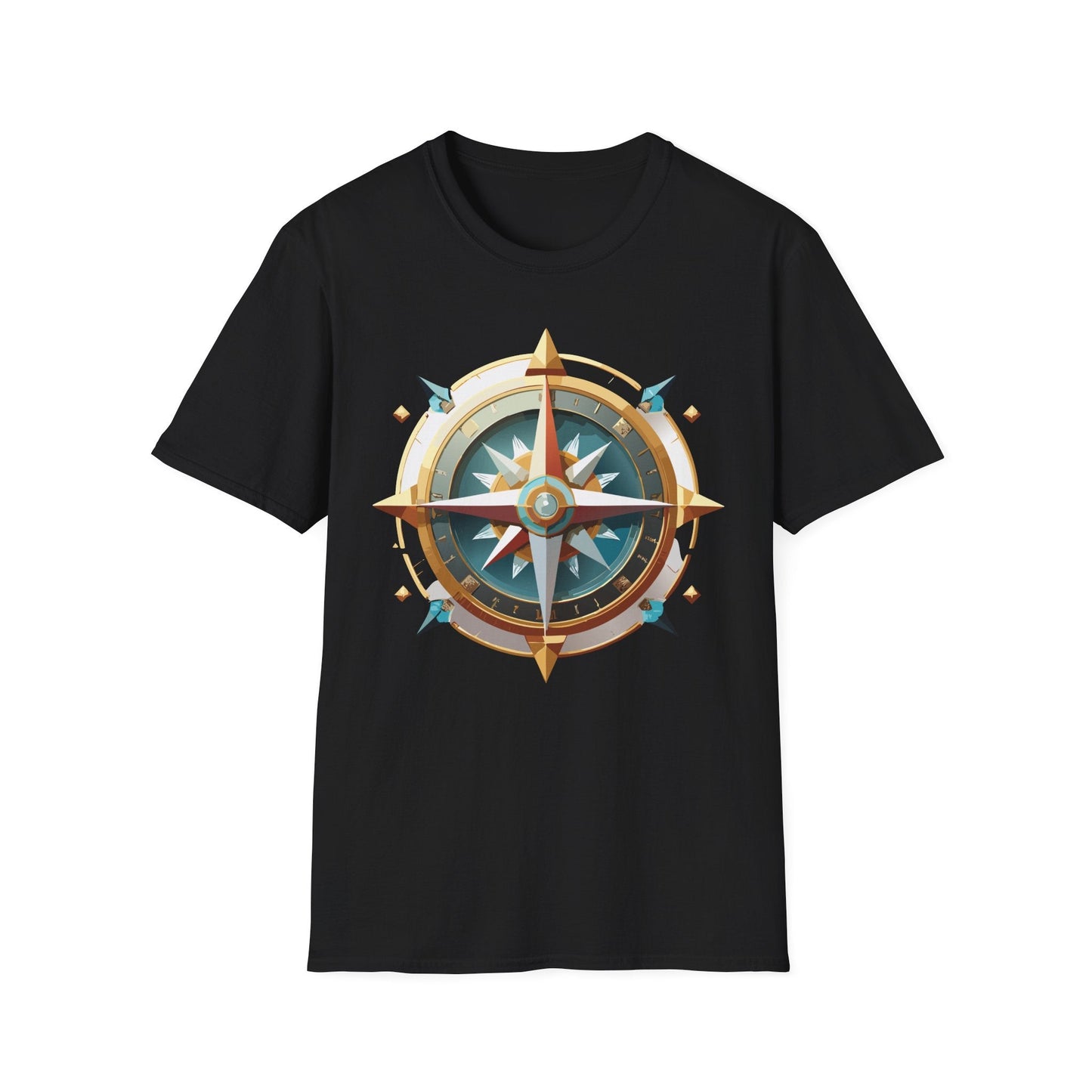 Compass Navigator Graphic Tee Unisex 100 Cotton 24