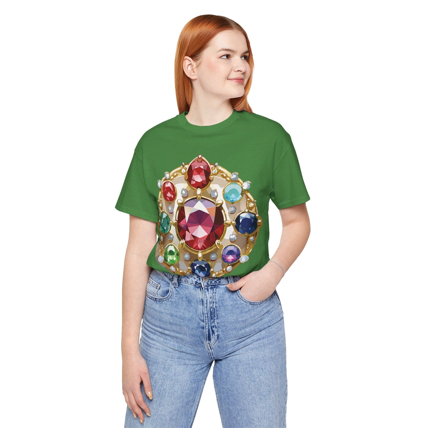 Adelpha Graphic T Shirt Unisex Vintage Artwork Tee Jewelry Design Short Sleeve Art Print