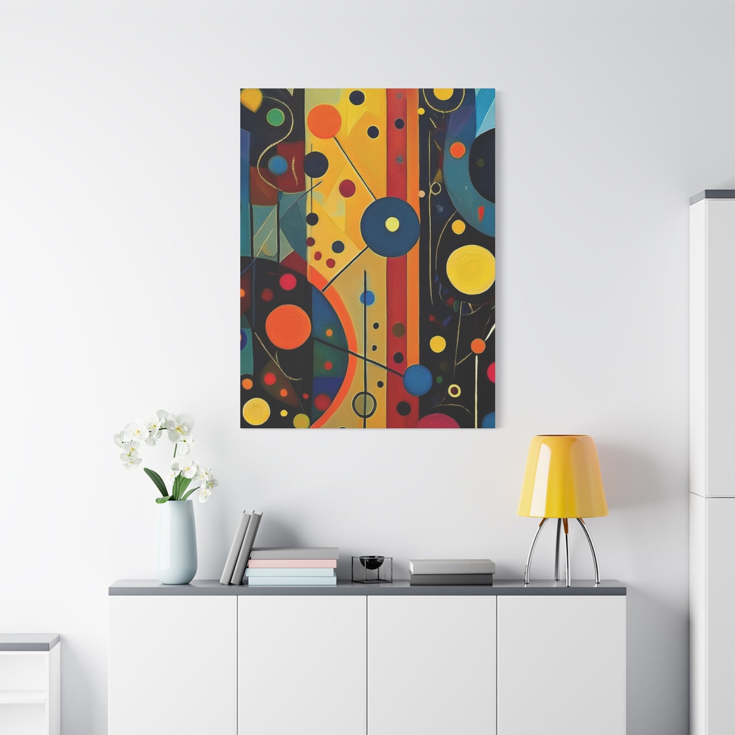 Abstract Oil Painting Print Canvas 20x24,20x30,24x30 24x32,24x36,30x40 32x48,36x48,40x60 Pine-Wood Inner Frame ABS-147