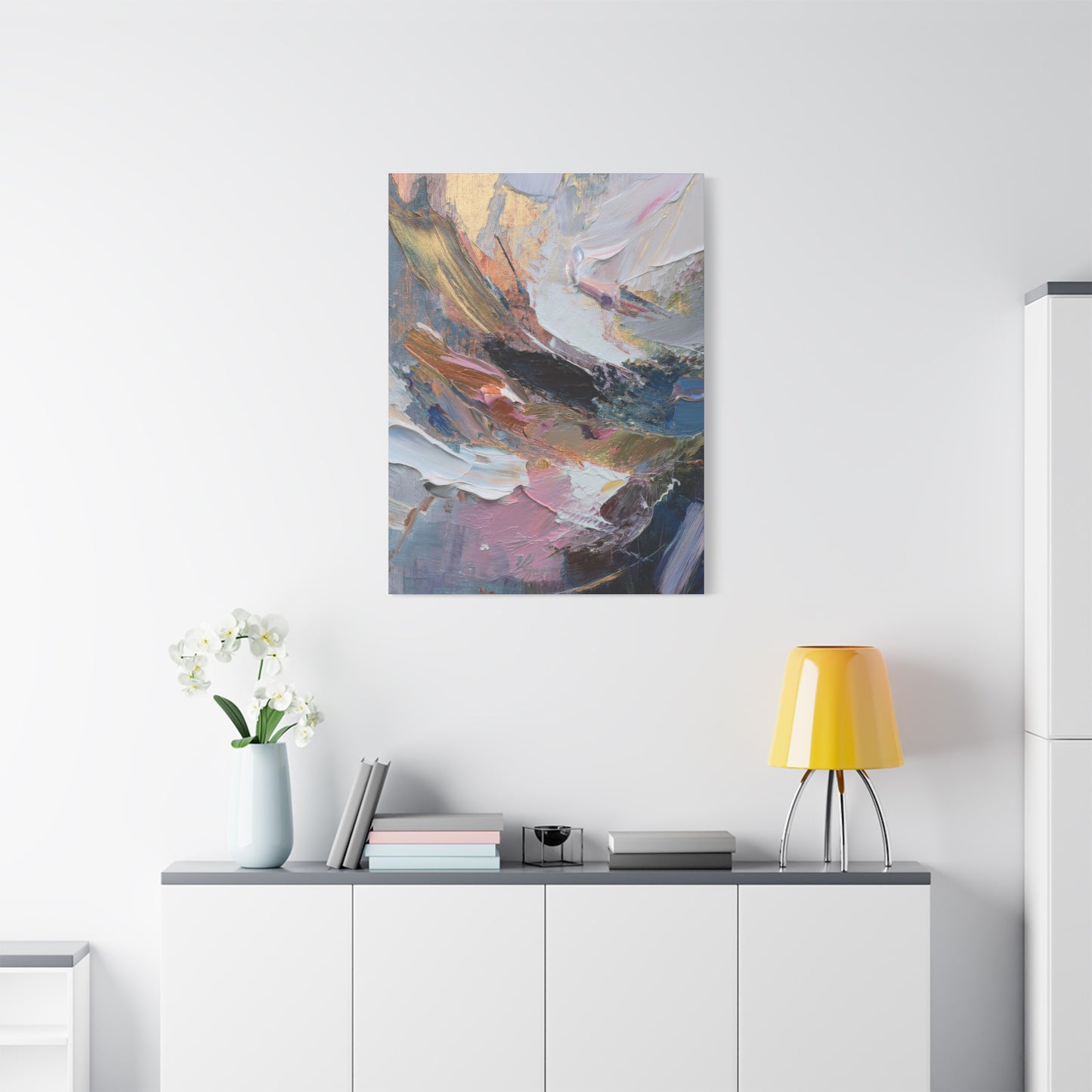 Abstract Oil Painting Print Canvas 20x24,20x30,24x30 24x32,24x36,30x40 32x48,36x48,40x60 Pine-Wood Inner Frame ABS-86