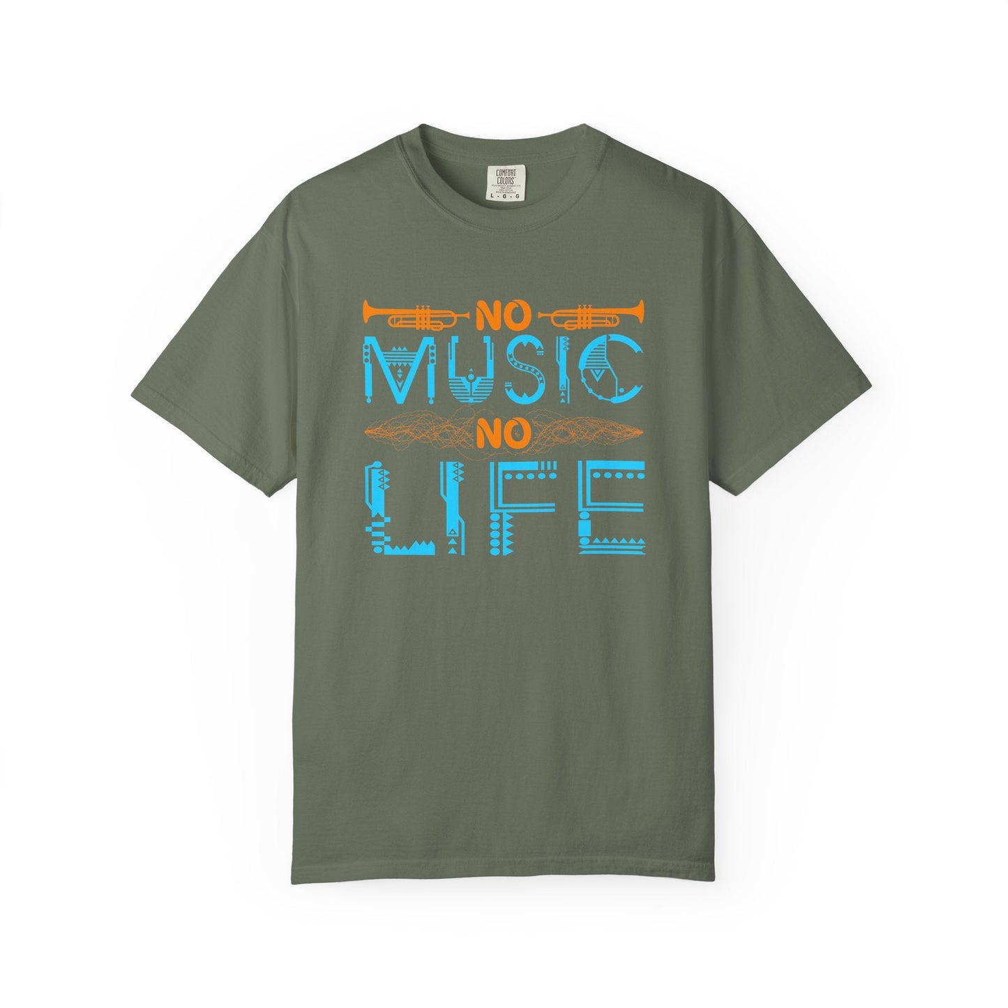 Music Graphic Design Unisex Cotton T-shirt  077
