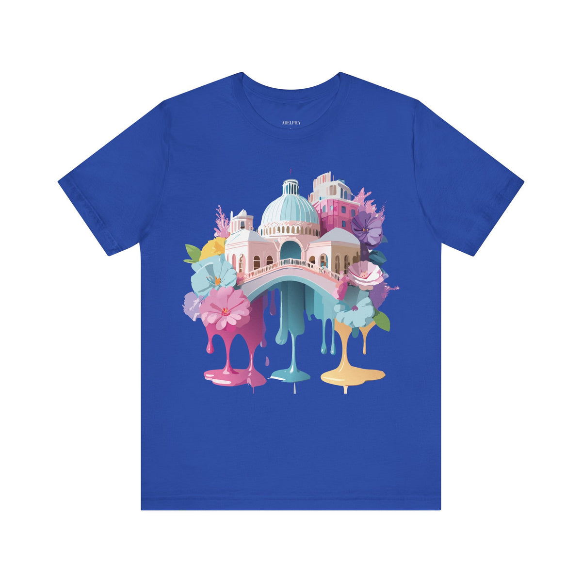 Graphic Unisex Cotton Bella+Canvas Tee Shirt with Venice