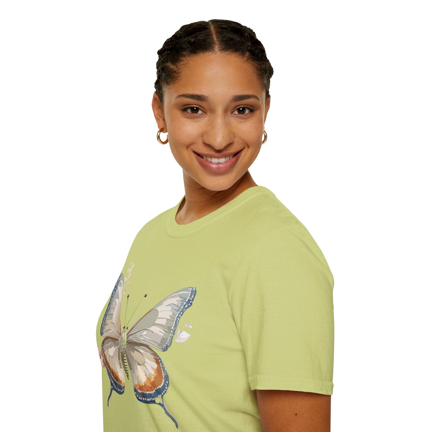 Butterfly Shirt Unisex Softstyle T Shirt Gildan 64000 Monarch Butterfly Tee Everyday Comfort