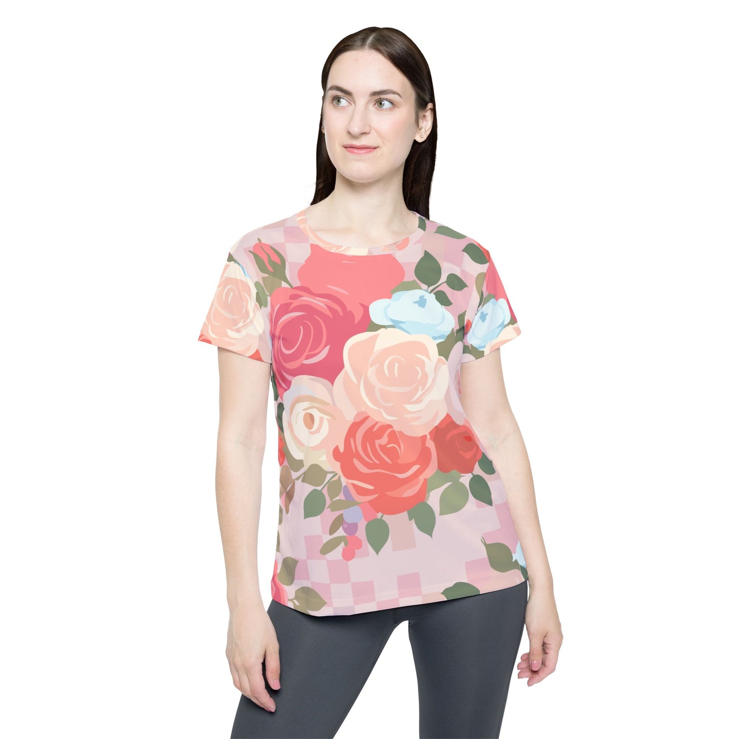 Floral Print Shirt, Shirt with Flowers