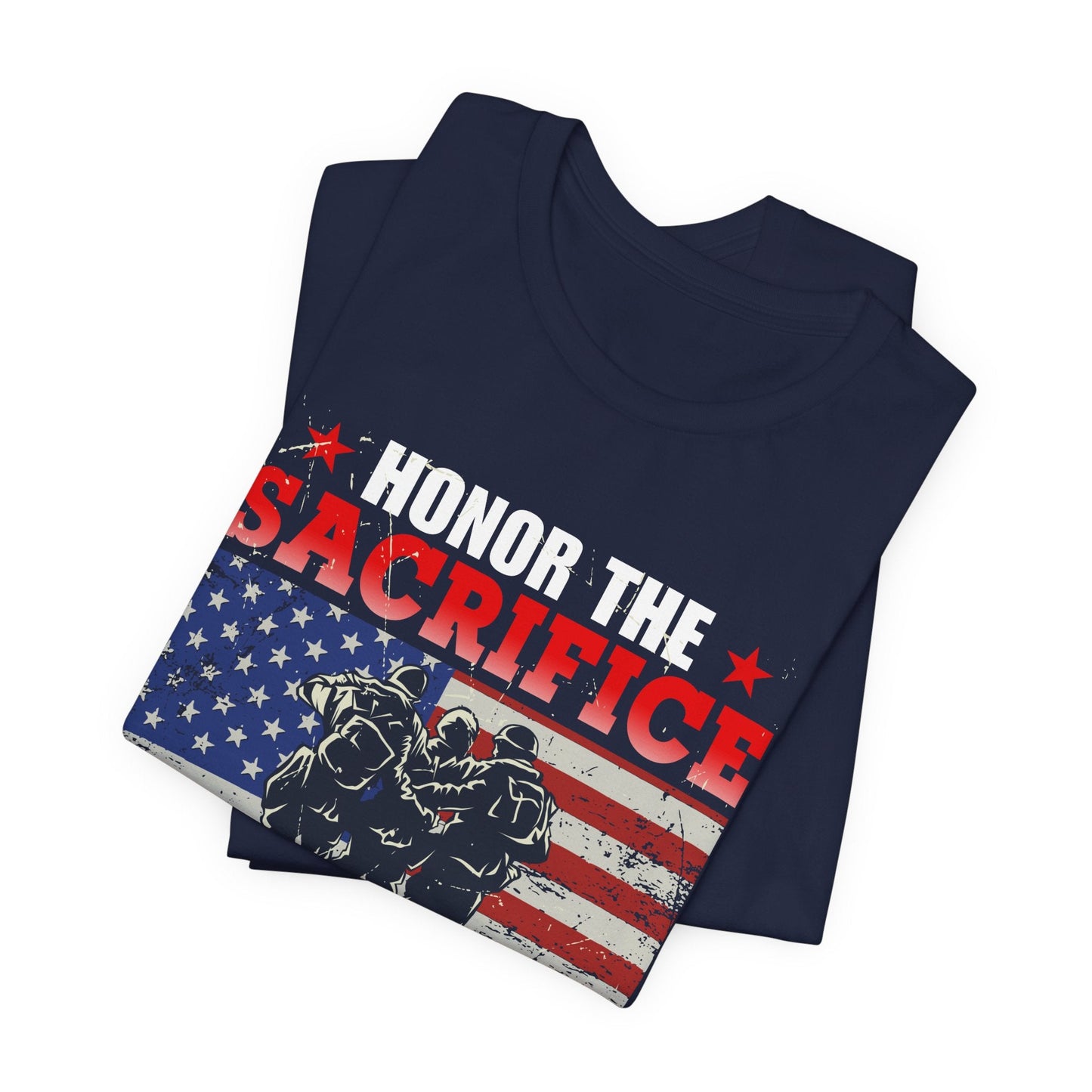 American Flag Graphic Unisex Cotton T-Shirt v24