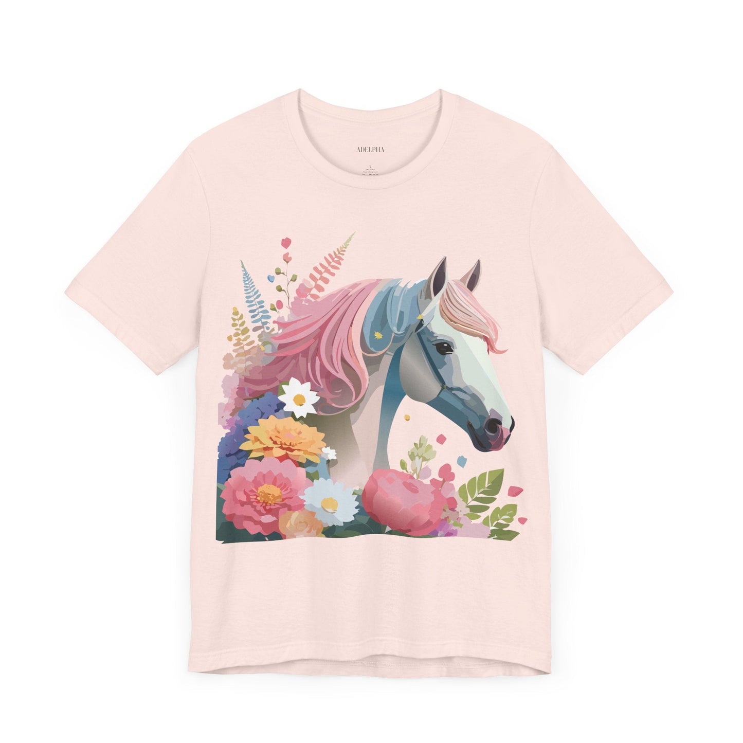 Horse Graphic Unisex 100 Cotton Vintage Animal Art T-Shirt 3