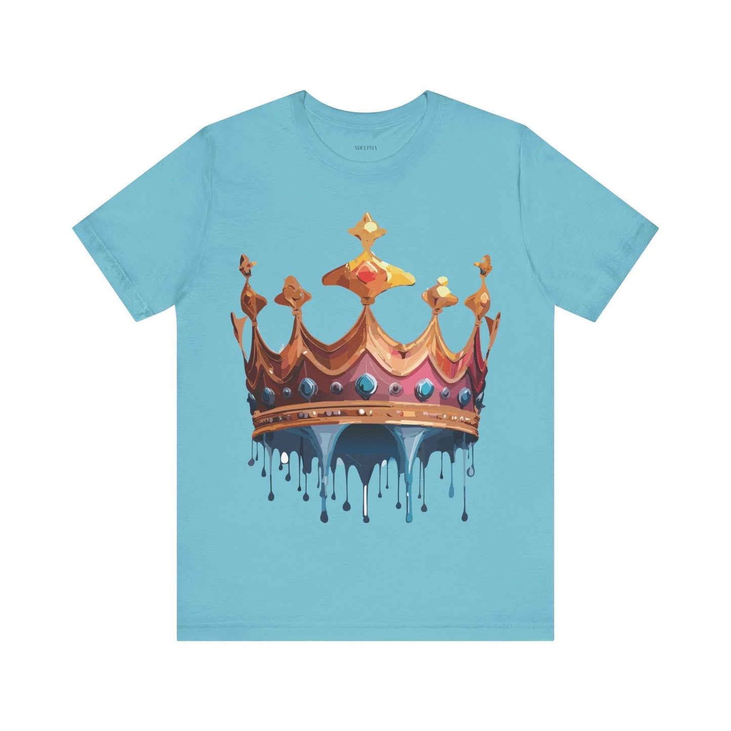 Adelpha Crown Graphic Tee Unisex Short Sleeve Jersey Art Shirt Vintage Inspired