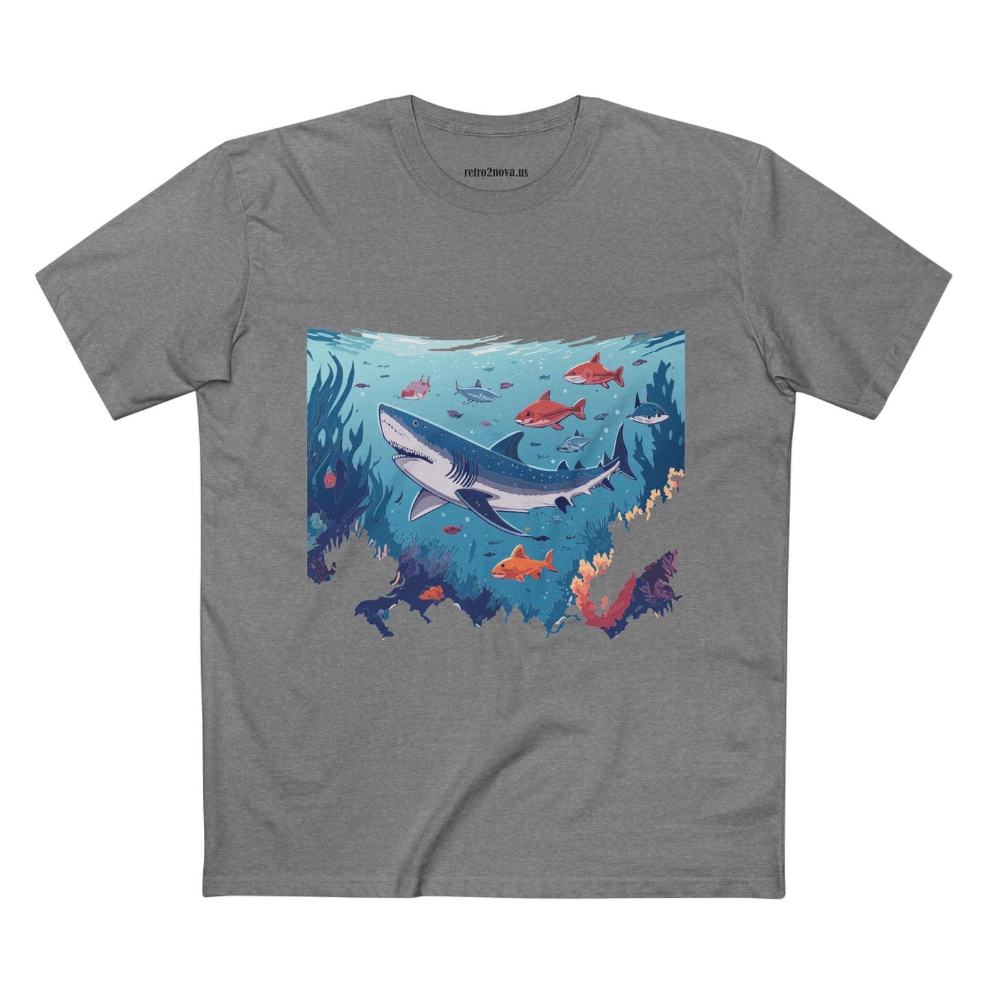 Ocean Shirt Ocean Pacific OP6 Unisex Premium Cotton Tee With Original Art By Retro2Nova