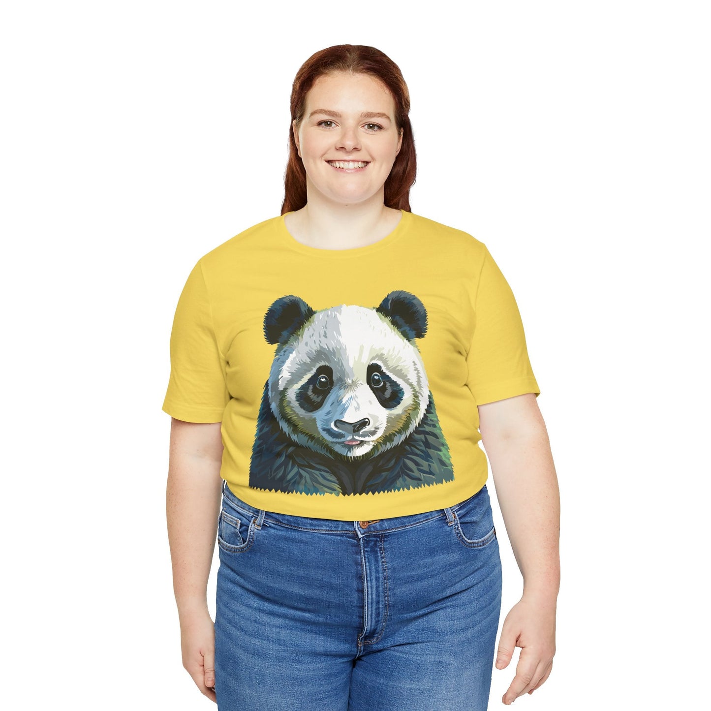 Unisex Animal Graphic Tee Shirt With Wild Animals Art Design Gildan Softstyle 64000
