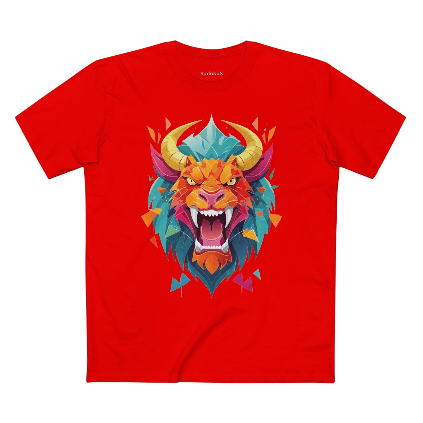 Cartoon Monsters Graphic Unisex 100 Cotton Staple Tee 16