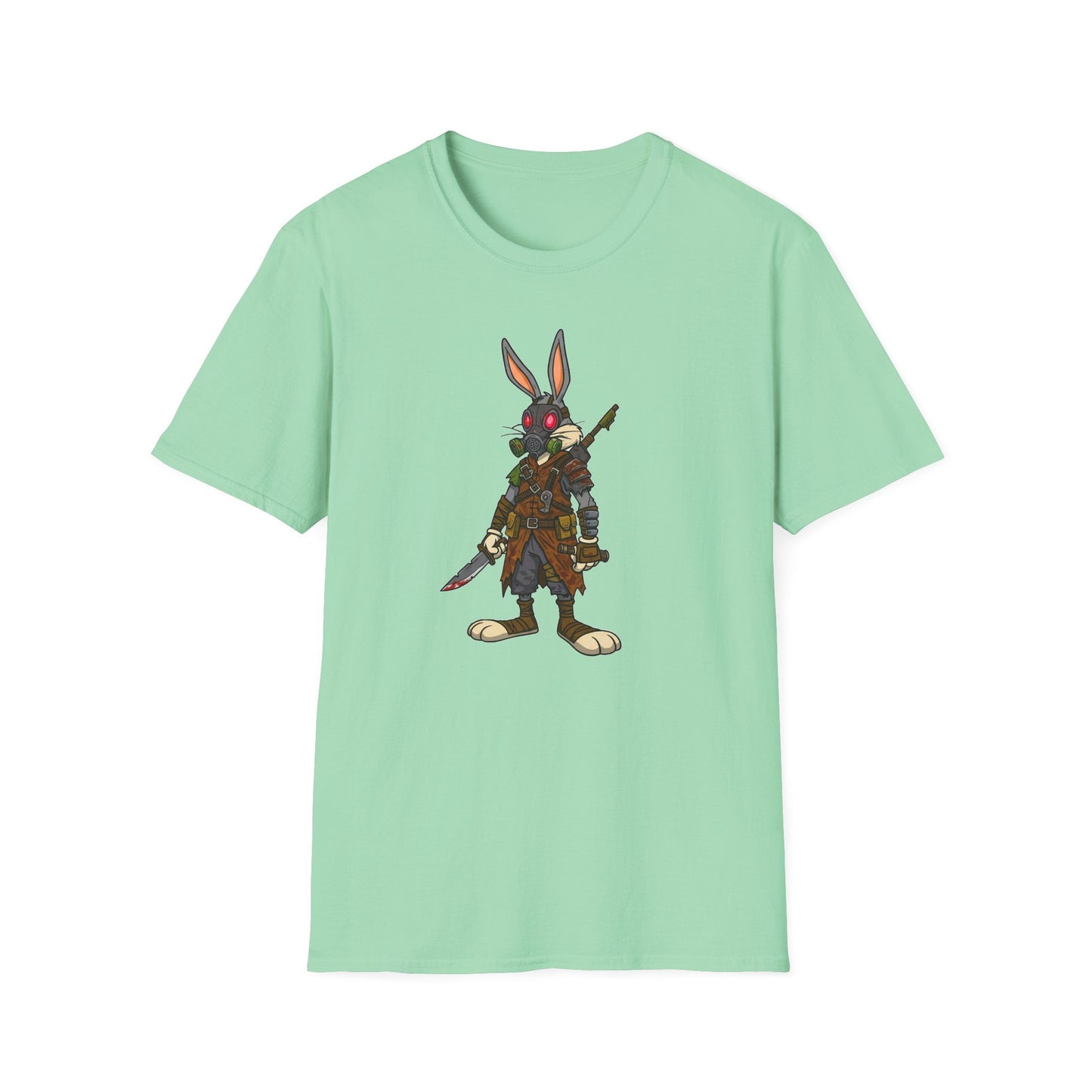 Bugs Bunny T Shirt Unisex Cartoon Tee 100 Percent Cotton Softstyle 64000 With Classic Animation Art