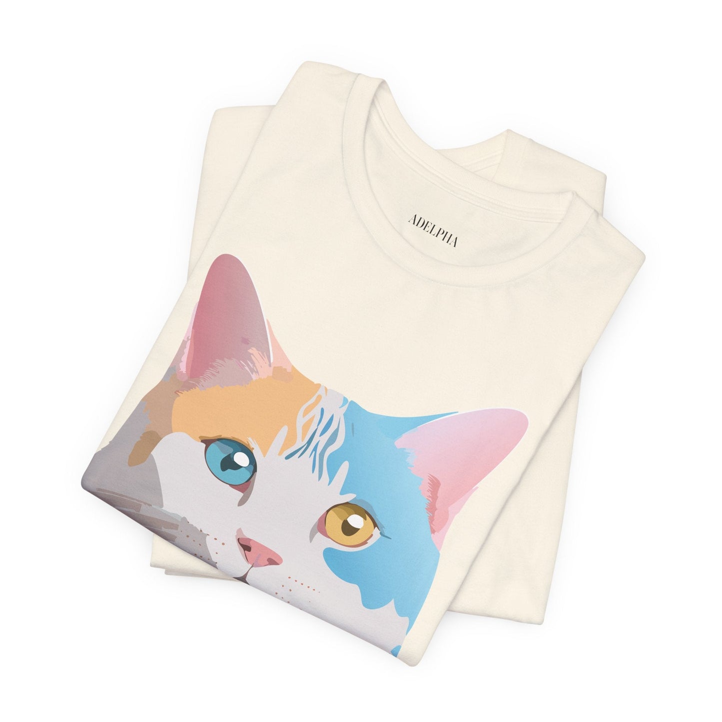 Adelpha Cat Graphic Tee Unisex Jersey Short Sleeve Vintage Inspired