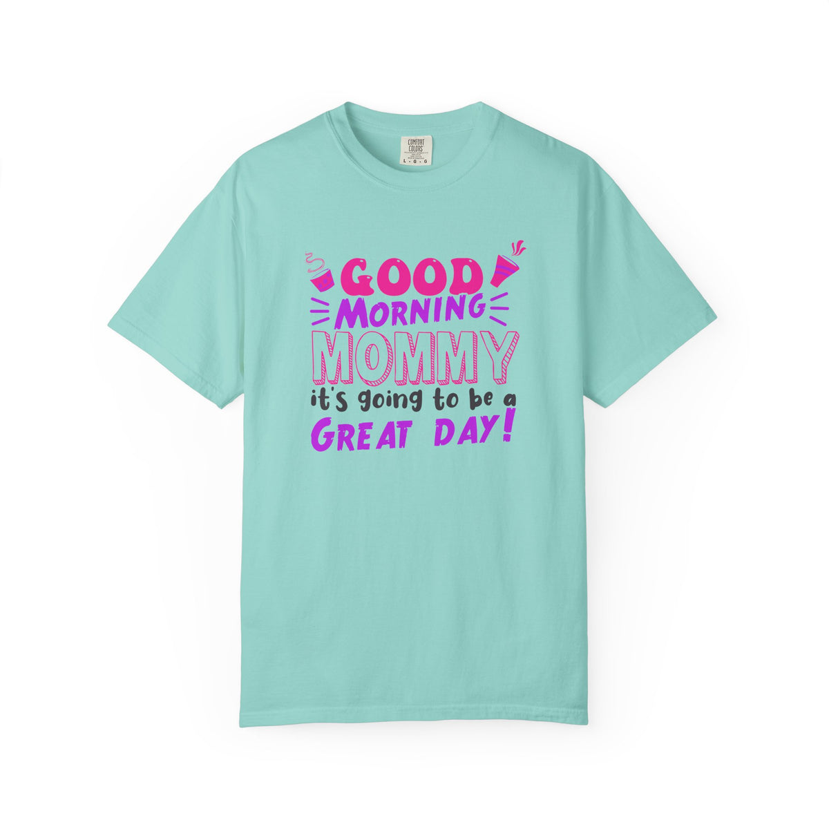 Mom T-shirt Mother's Day Mama Tee Unisex Comfort Colors Garment-Dyed Cotton h41