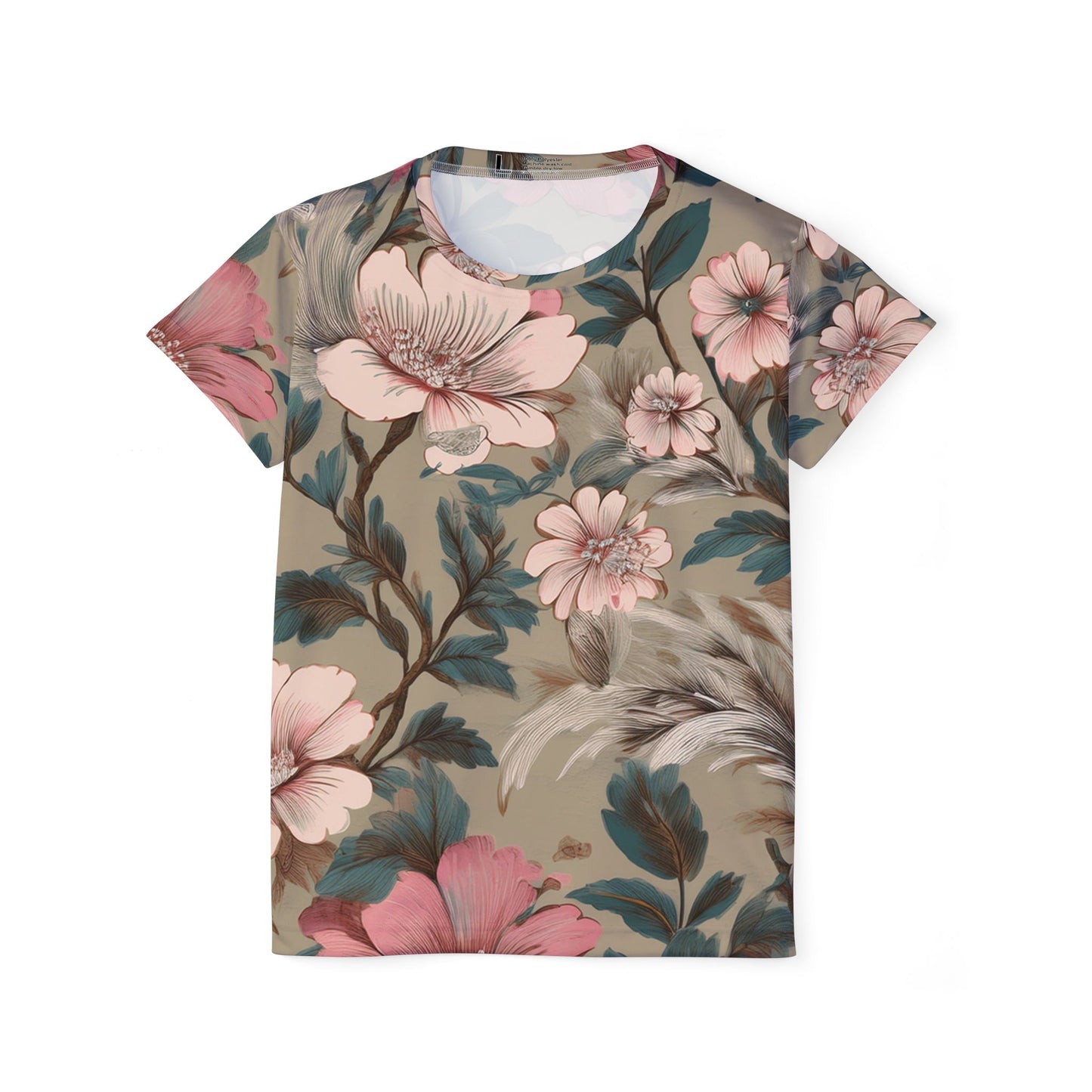 Women Poly Shirt with Floral Print F339