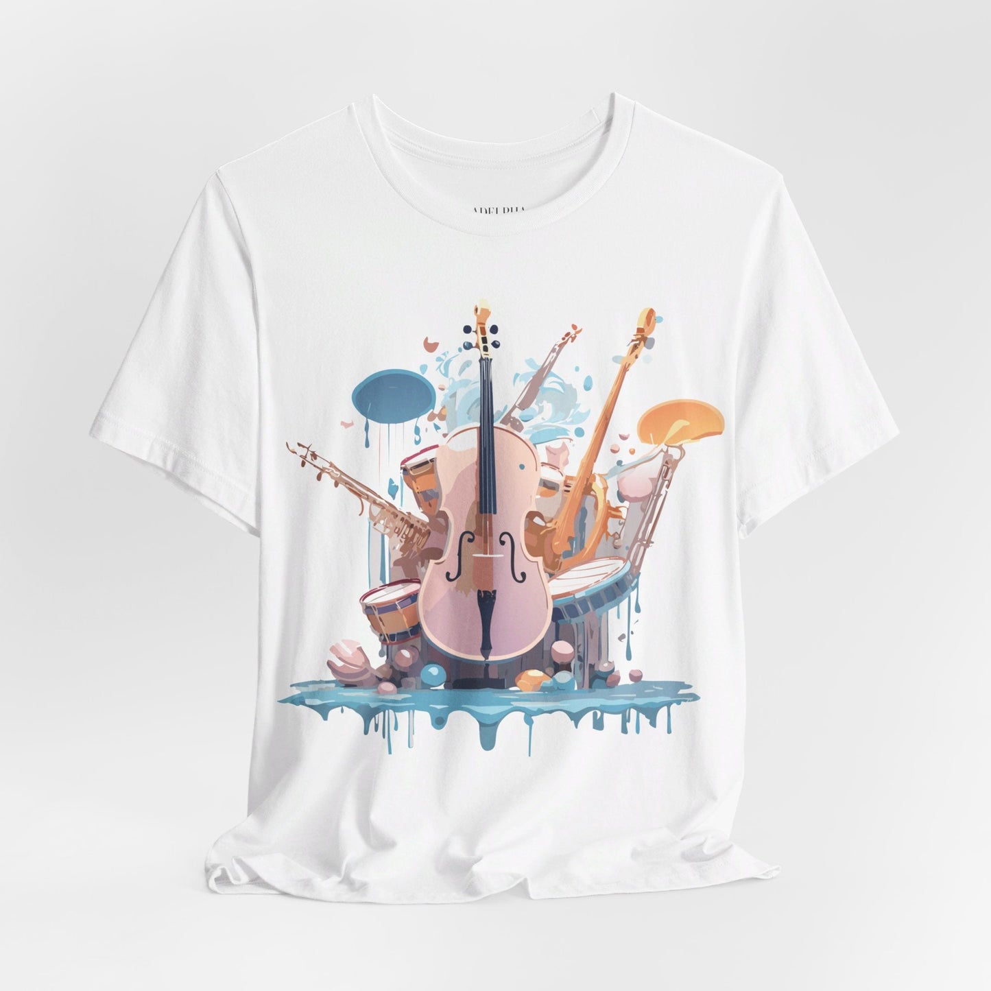 Adelpha Vintage Inspired Graphic Tee Unisex Jersey Short Sleeve Art Design Shirt