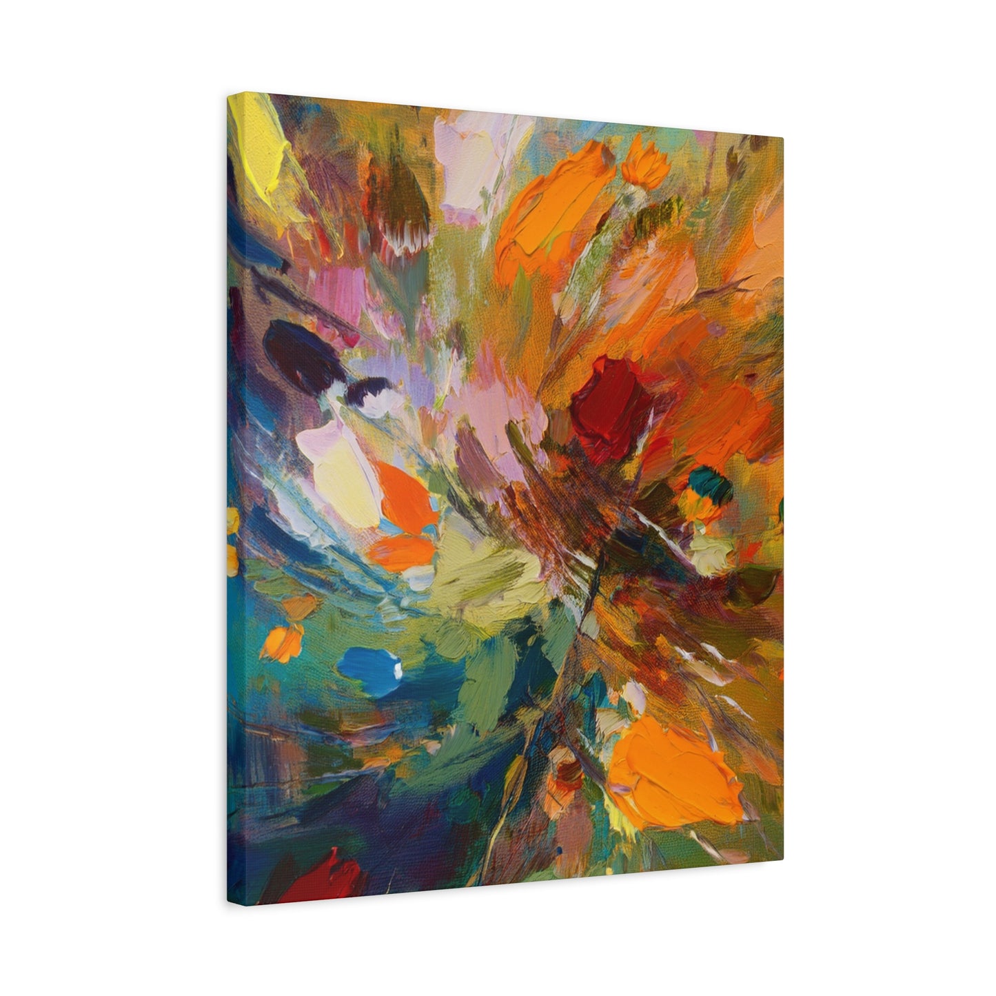 Abstract Oil Painting Print Canvas 20x24,20x30,24x30 24x32,24x36,30x40 32x48,36x48,40x60 Pine-Wood Inner Frame ABS-93