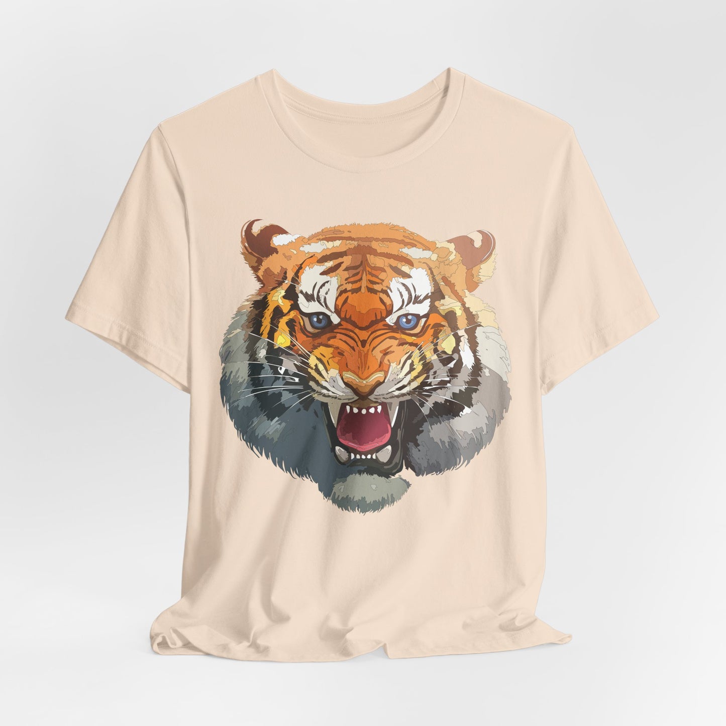 Tiger Shirt, Animal Shirt, T-Shirt with Tiger, Art Design Tee, Animal Tees, Safari T-Shirt, Graphic Design Tee 14