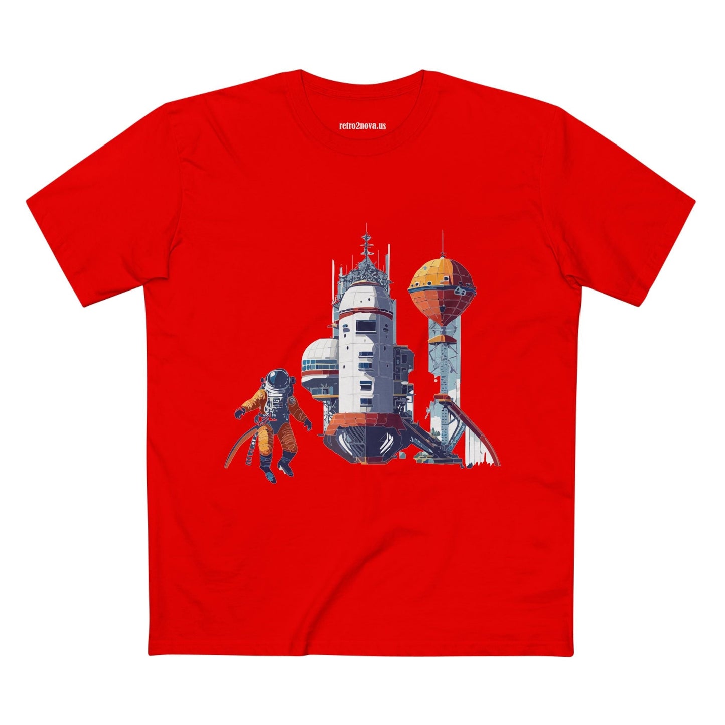 Cosmos Astronaut Shirt CS 10 Unisex Premium Cotton Tee With Original Art Design Collection