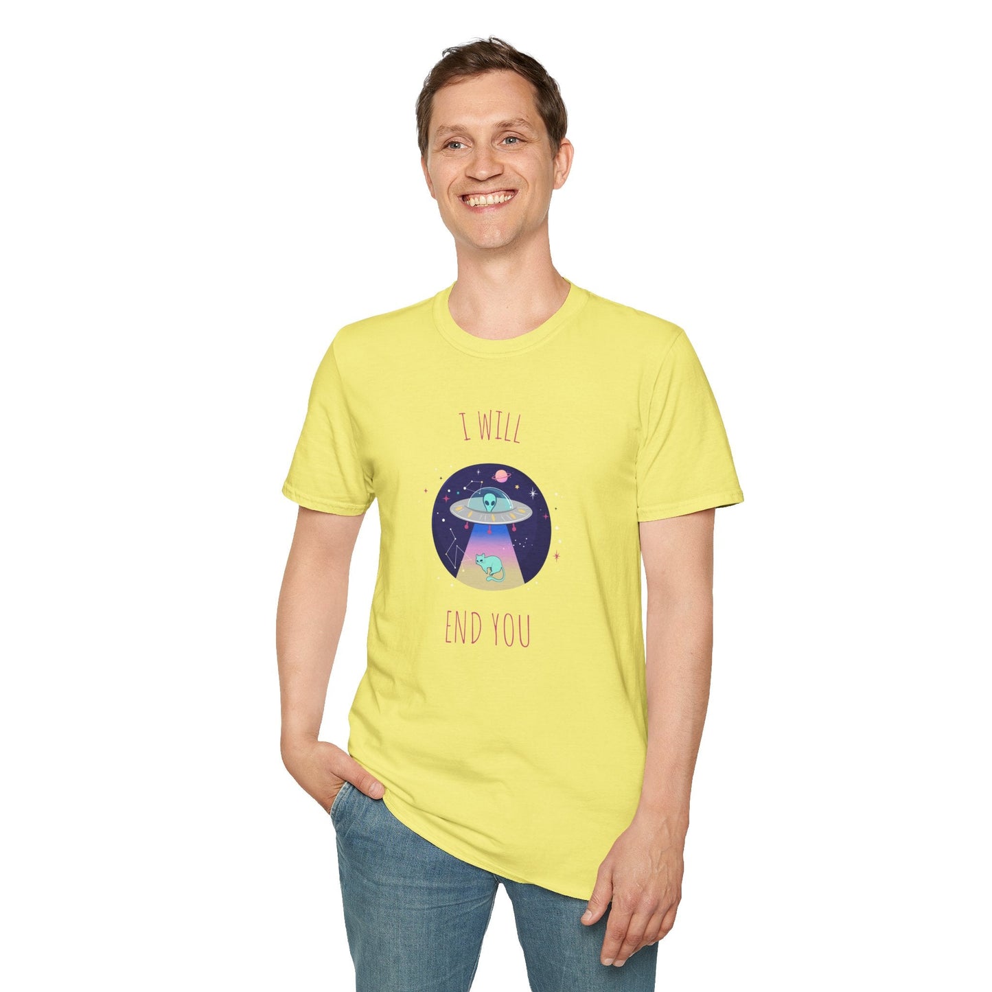 Funny T Shirts UFO Tees Funny Aliens Shirt