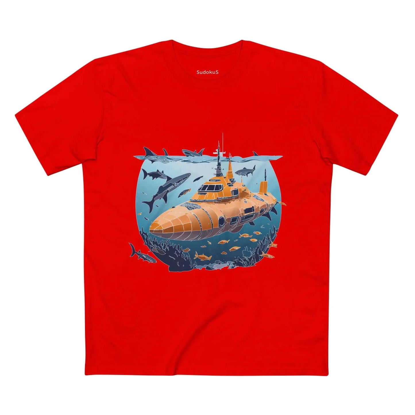 Ocean Coast Graphic Unisex 100 Cotton Staple Tee 21