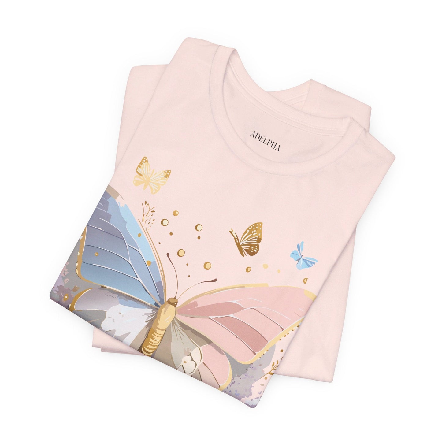 Butterfly Graphic Tee Adelpha Unisex Short Sleeve Shirt Vintage Inspired Art