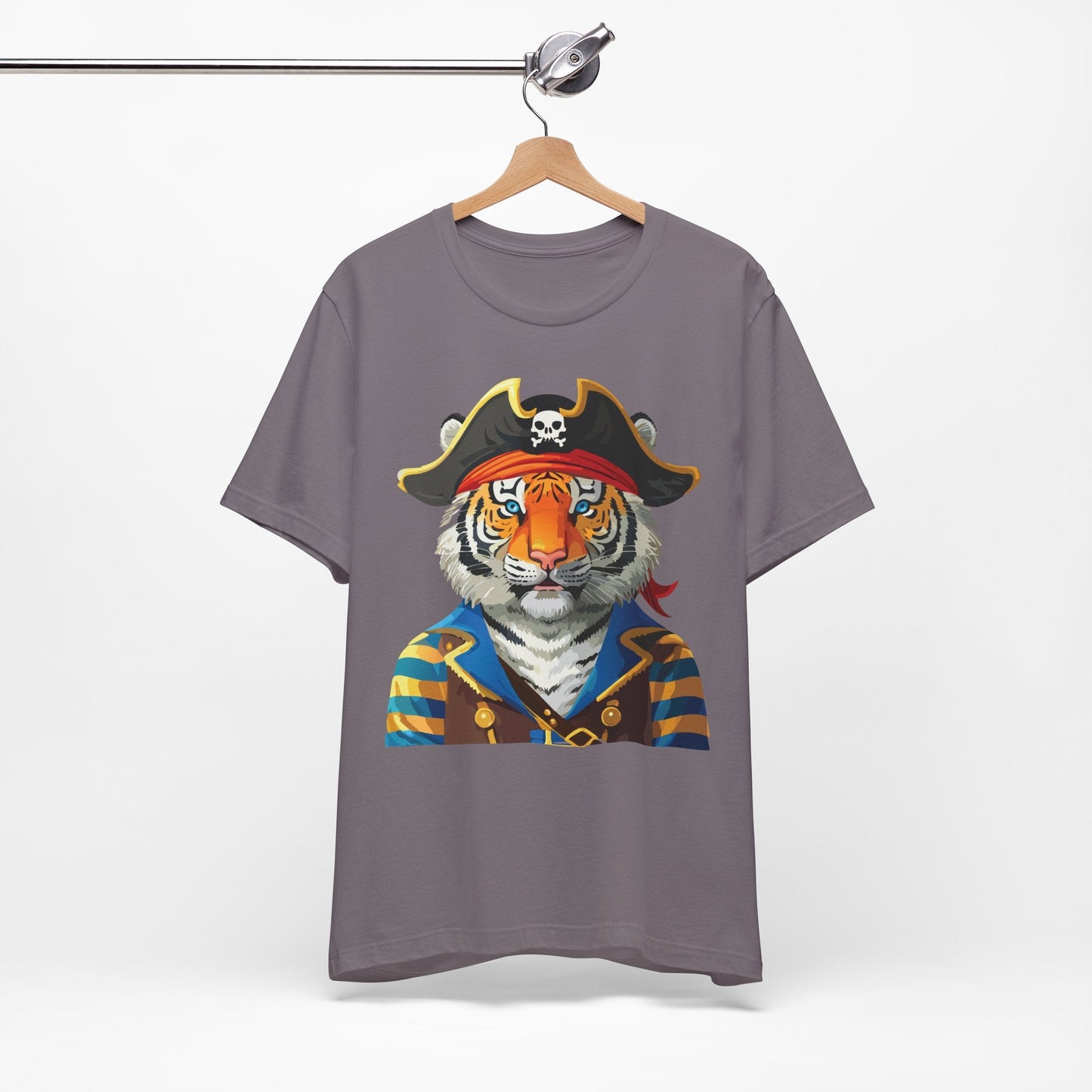 Unisex Animal Tee Shirt Art Design With Wild Animals Gildan Softstyle Cotton T Shirt