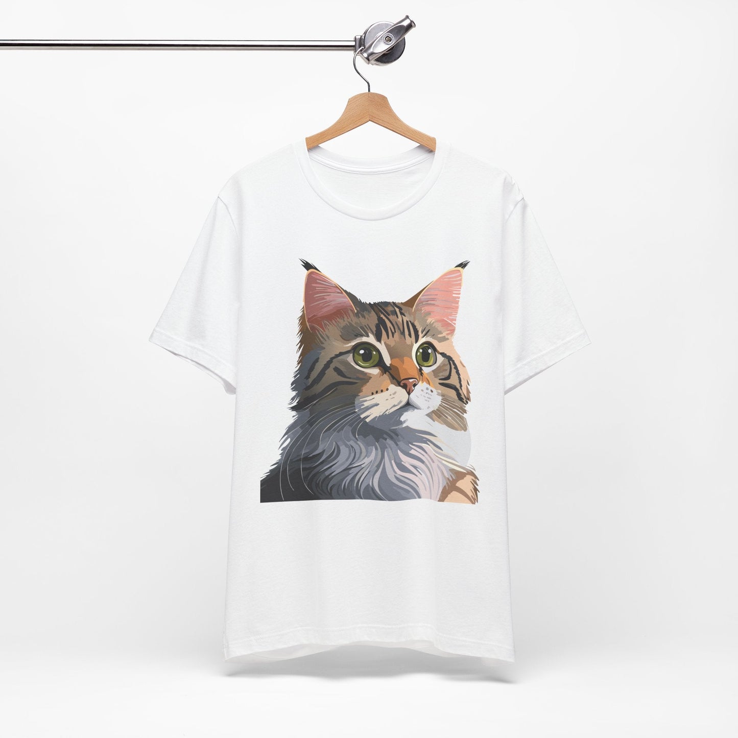 Unisex Animal Shirt Art Design Tee With Wild Animals Short Sleeve Comfort Wear Everyday