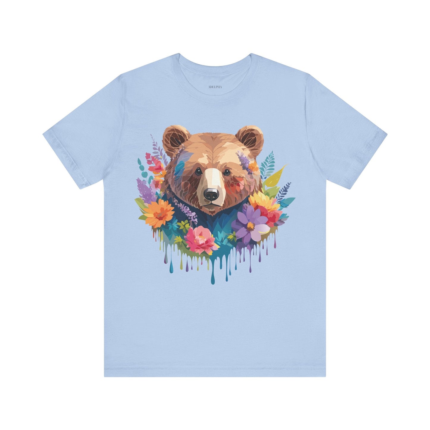 Adelpha Vintage Inspired Graphic Tee Unisex Short Sleeve Shirt