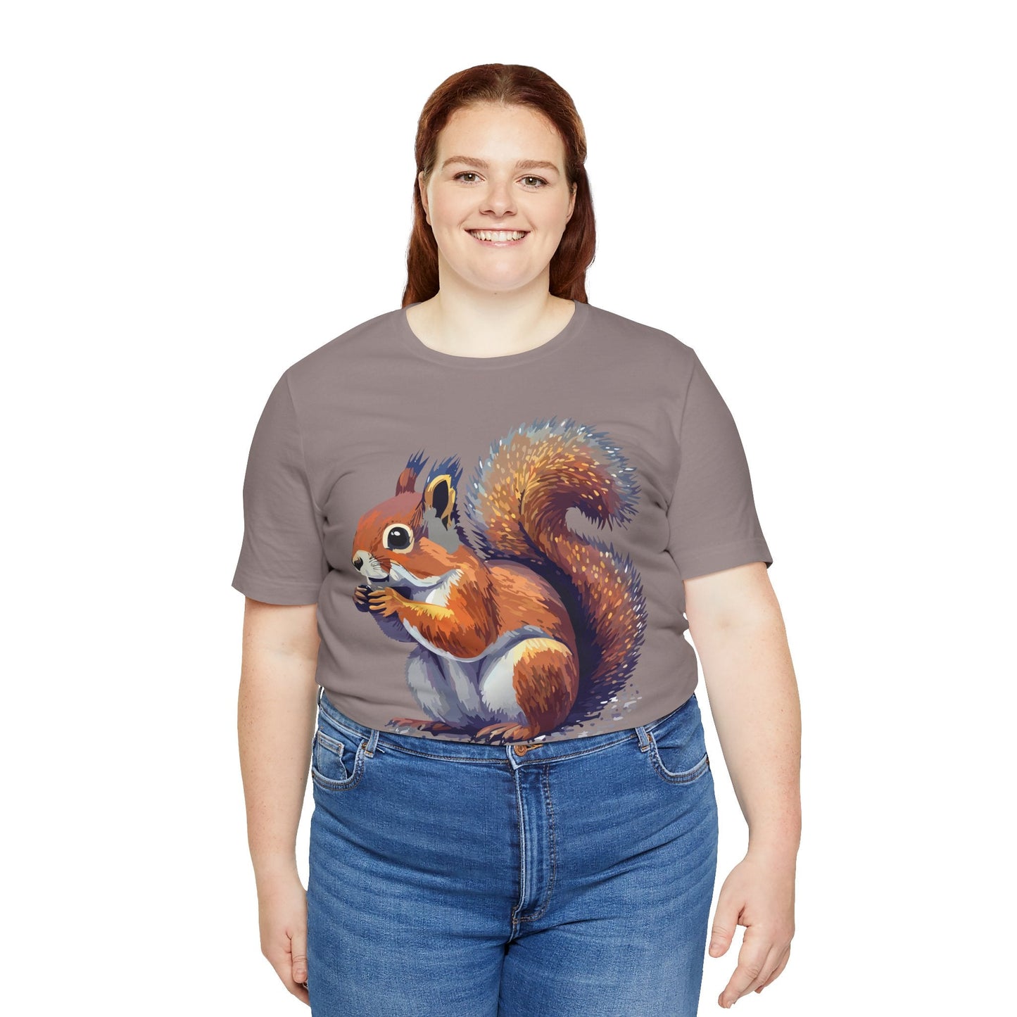 Unisex Animal Print Tee Shirt With Wild Animals Artwork Gildan Softstyle 64000 Cotton
