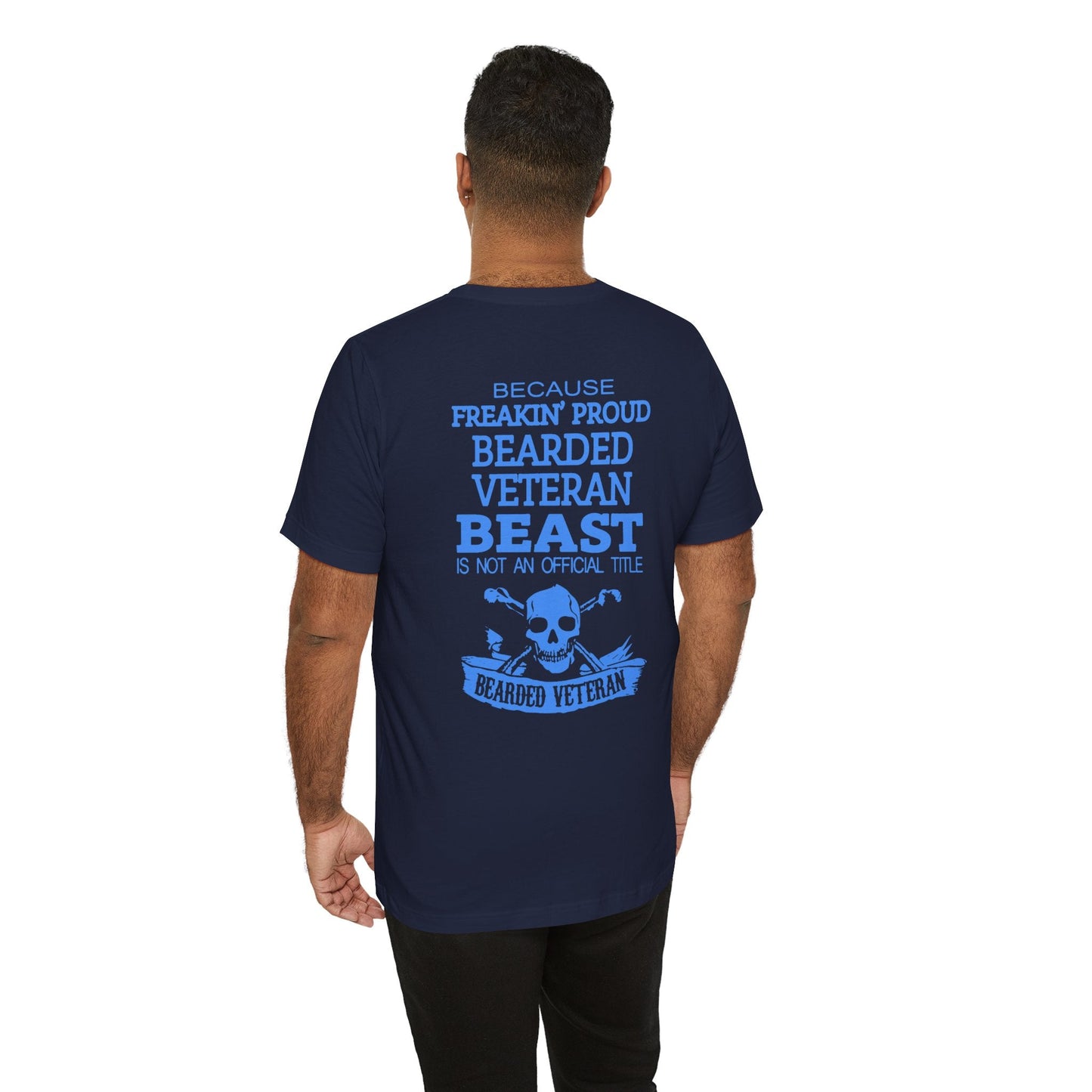Army Veteran Patriotic Graphic Design Unisex Cotton T-Shirt v46