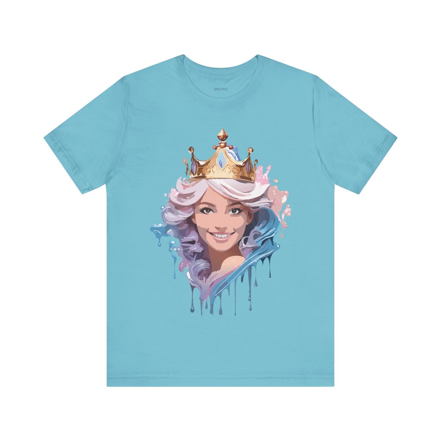 Queen Graphic Tee From Adelpha Vintage Inspired Art Design Unisex Jersey Short Sleeve